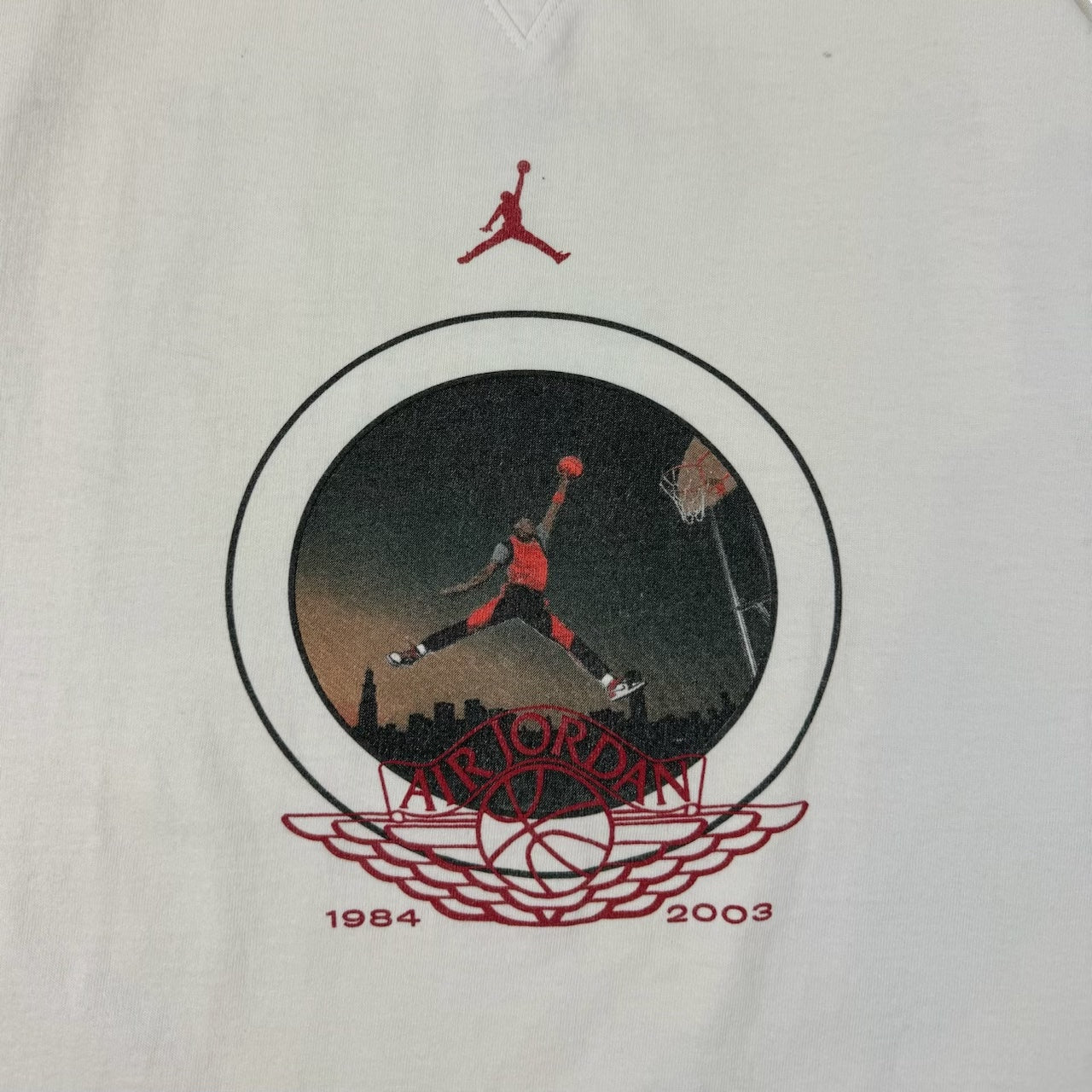 Vintage Y2K Air Jordan Jumpman 1984-2003 T-Shirt White