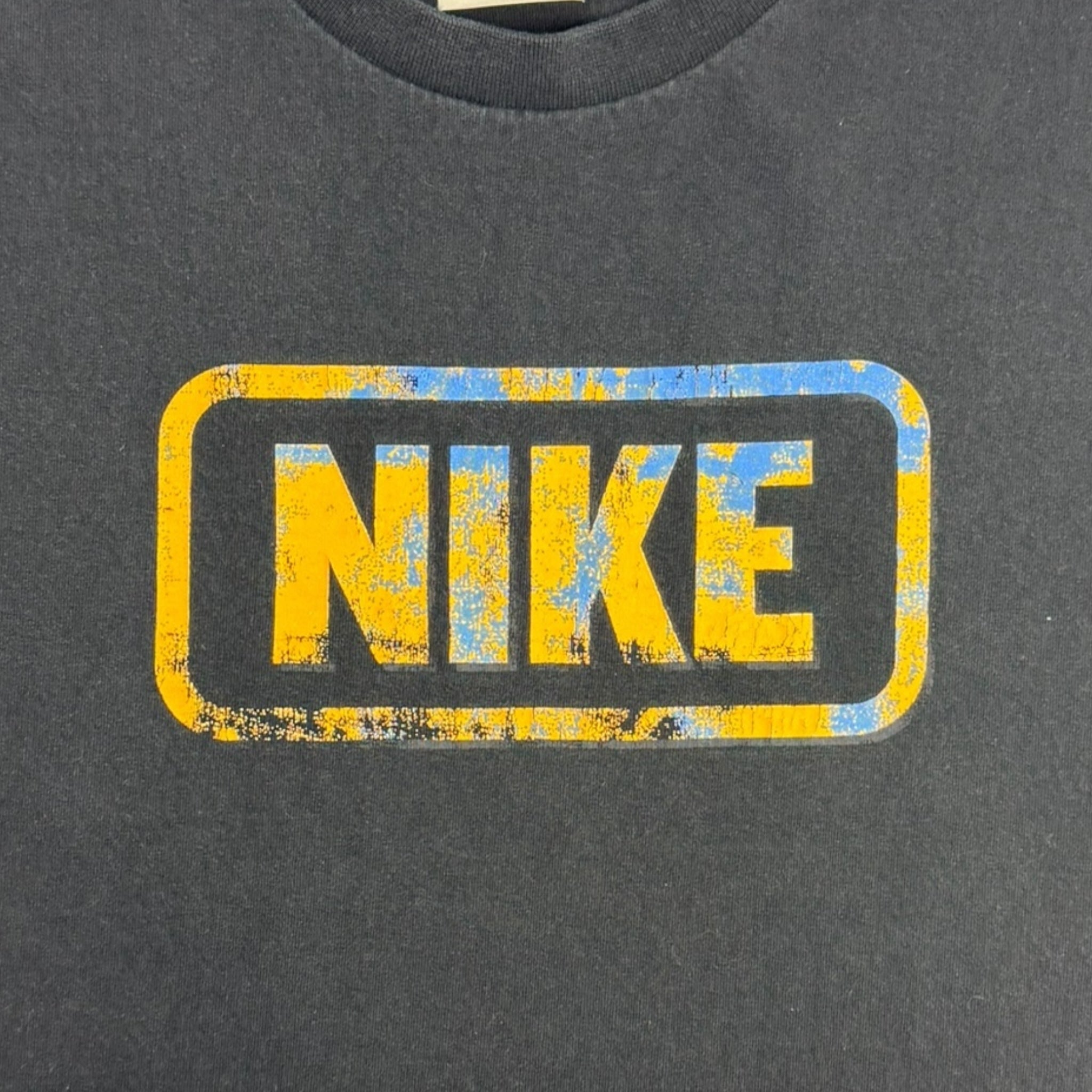 Vintage Nike Spellout T-Shirt Black