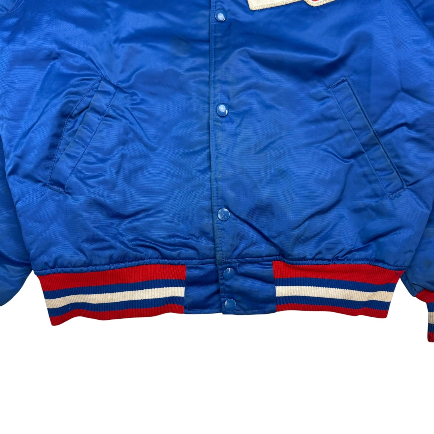 Vintage Starter Washington Capitals Satin Jacket Blue/Red