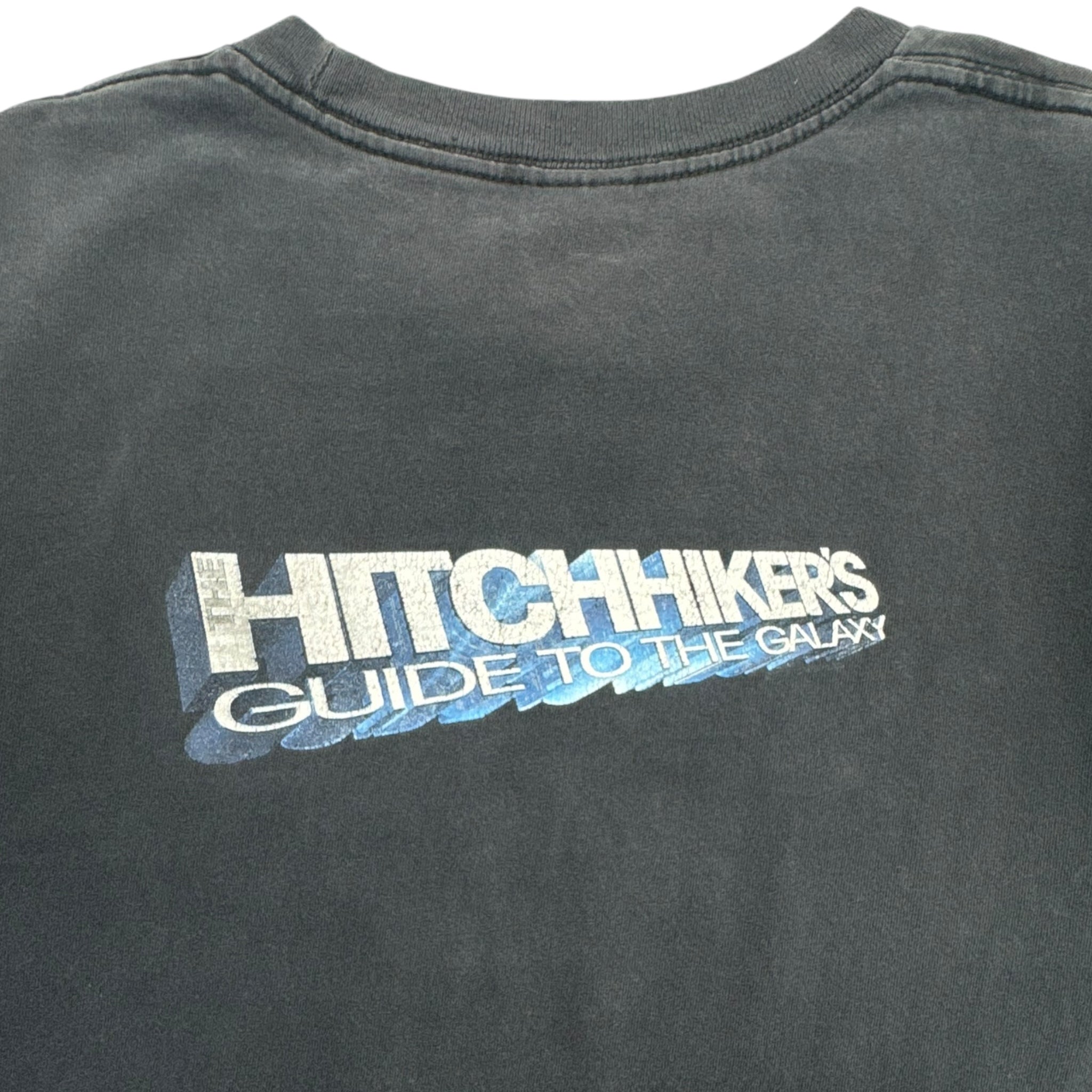 Vintage The Hitchhikers Guide To The Galaxy Tee Black