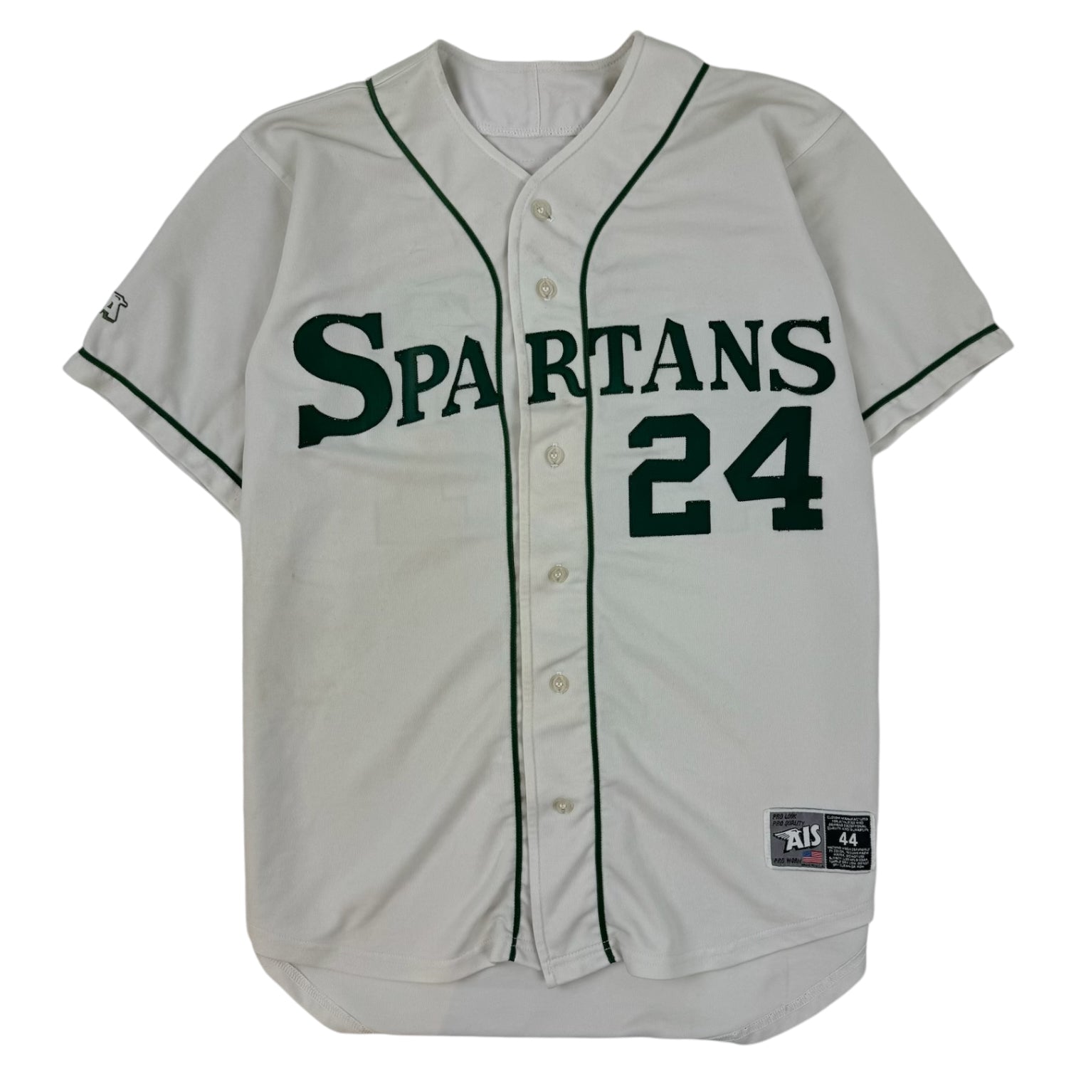 Vintage Michigan State Spartans Baseball Jersey