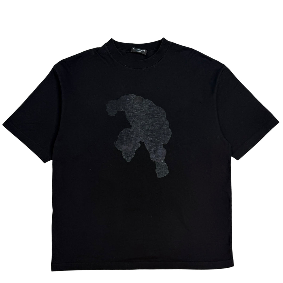 Balenciaga X Marvel Hulk Tee Black