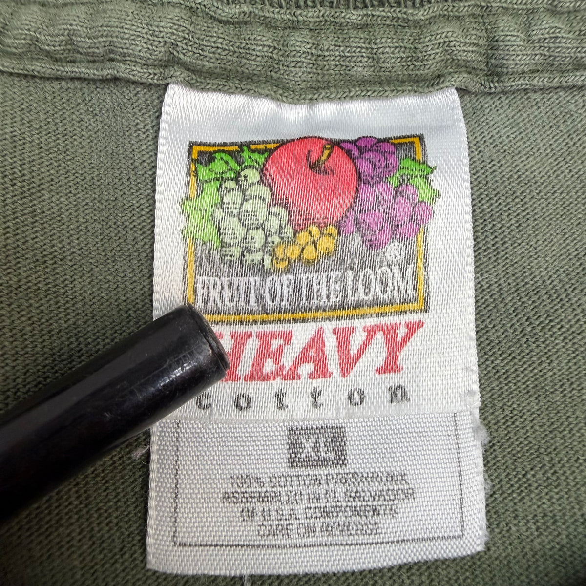 Vintage Wide Mouth Mason Tee Faded Green