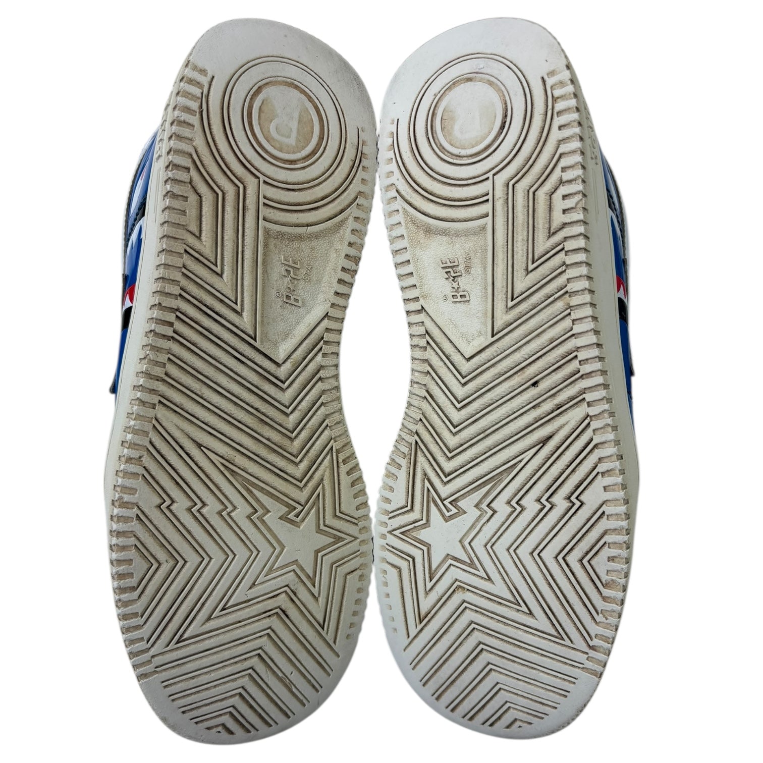 BAPE Bape Sta Low Color Block Shark Blue (Used)