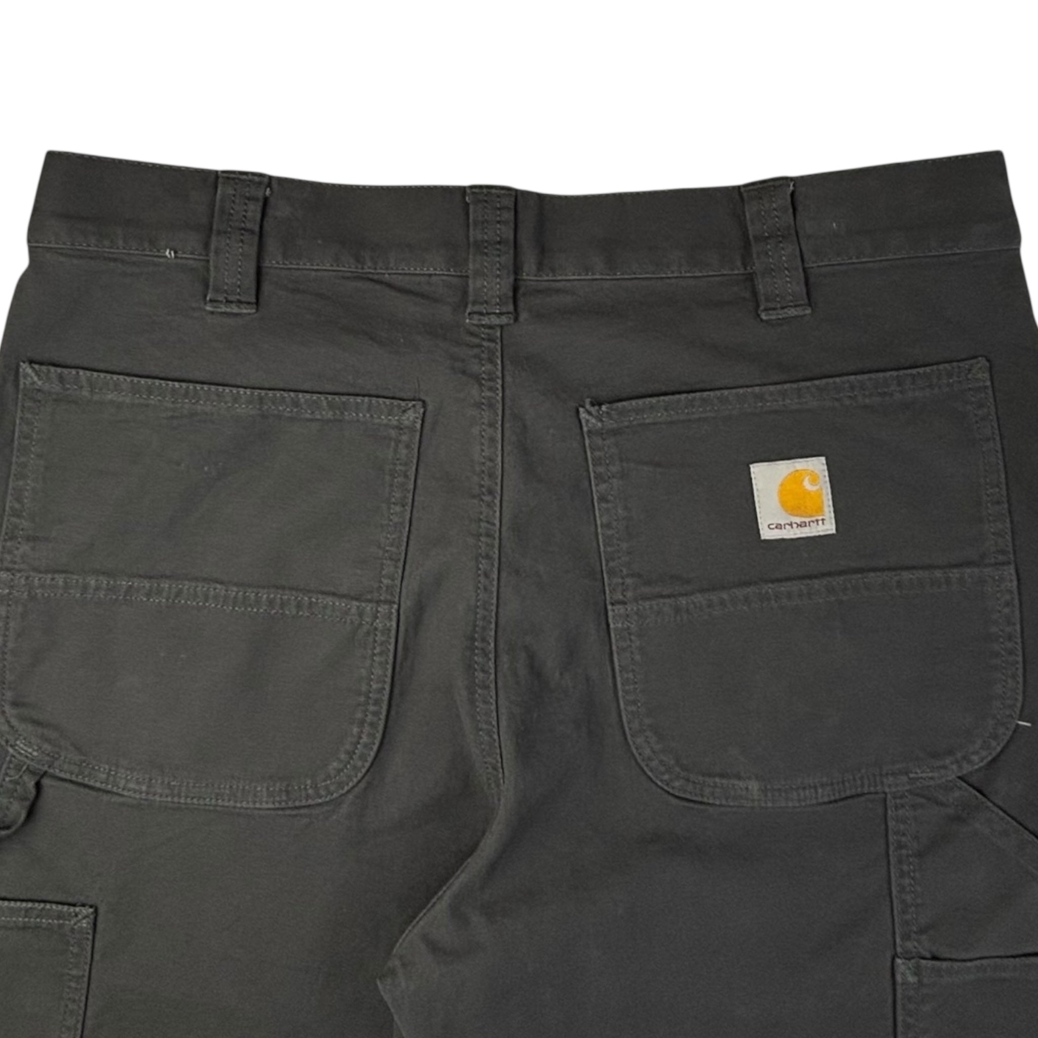 Vintage Carhartt Carpenter Shorts Dark Grey