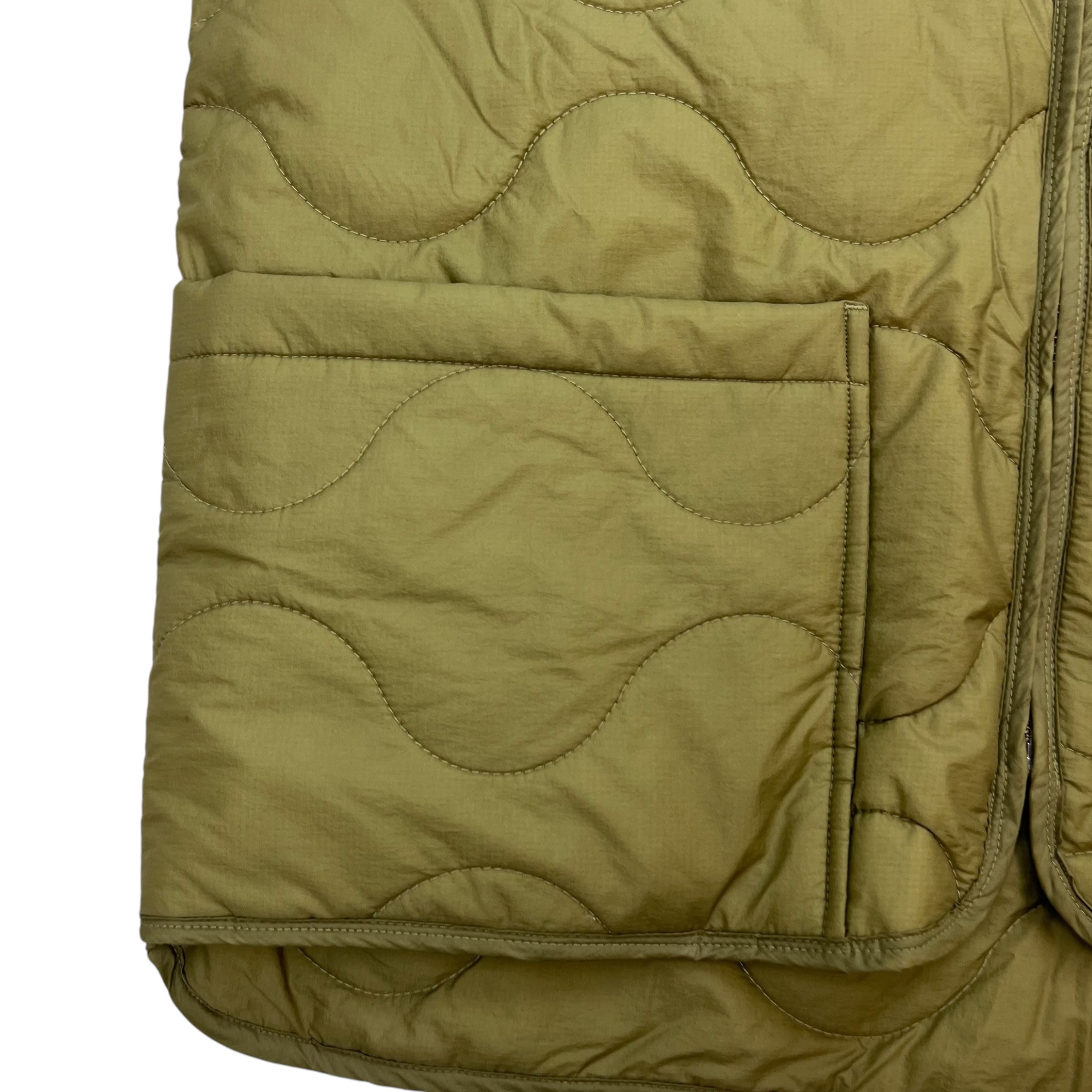 Stussy Quilted Liner Vest Olive