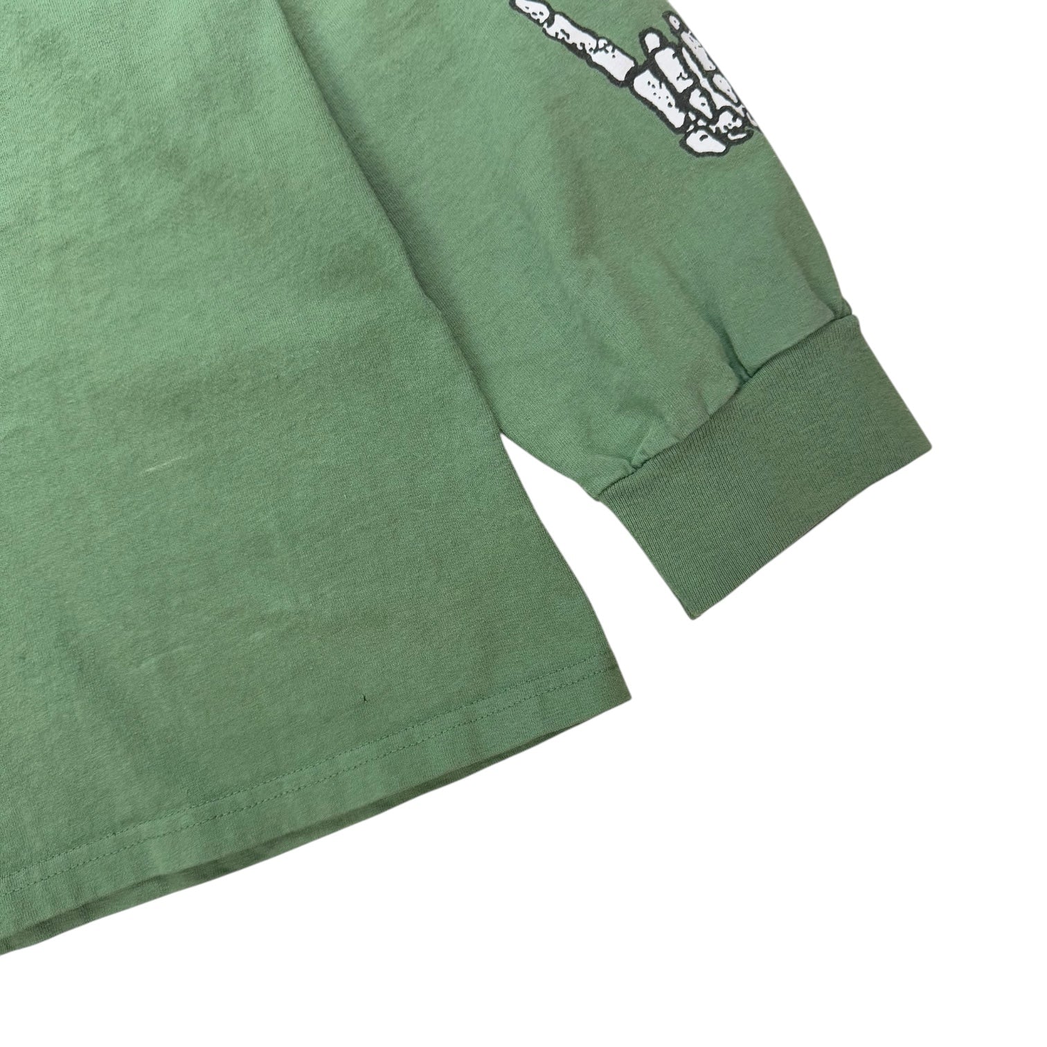 Stussy Hands L/S Tee Green