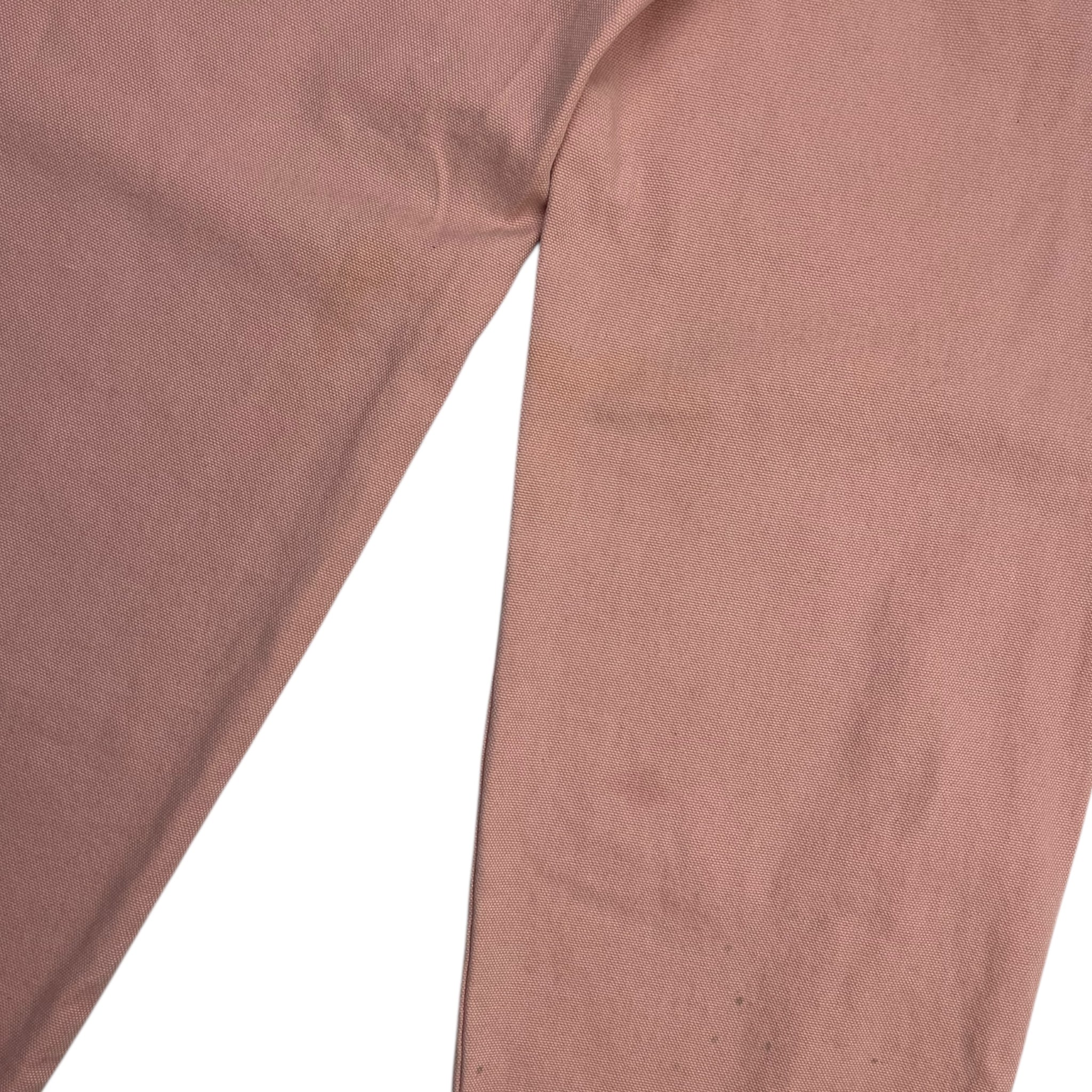 Stussy Canvas Double Knee Work Pant Salmon Pink
