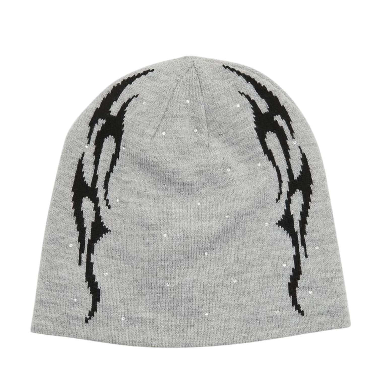 Hellstar Flame Beanie Grey