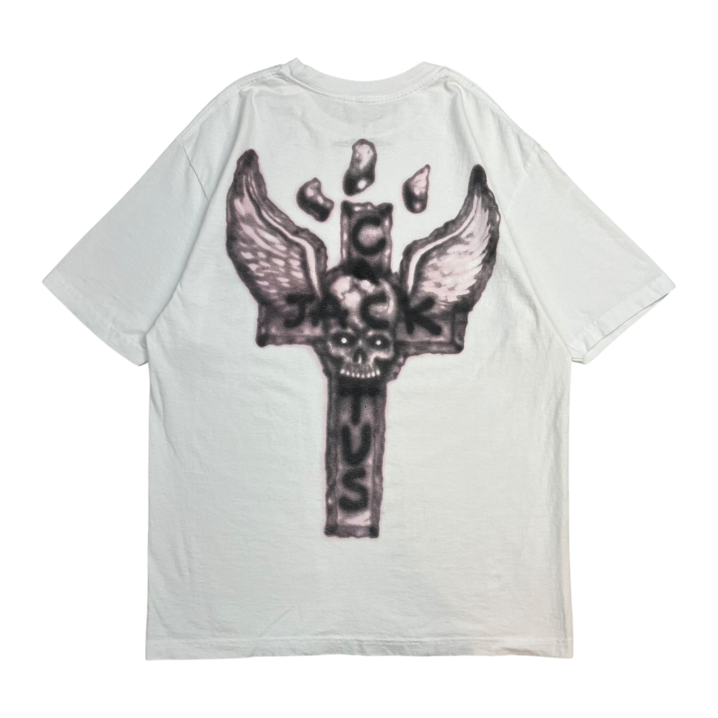 Travis Scott Jackboys 2 C2 Tee White