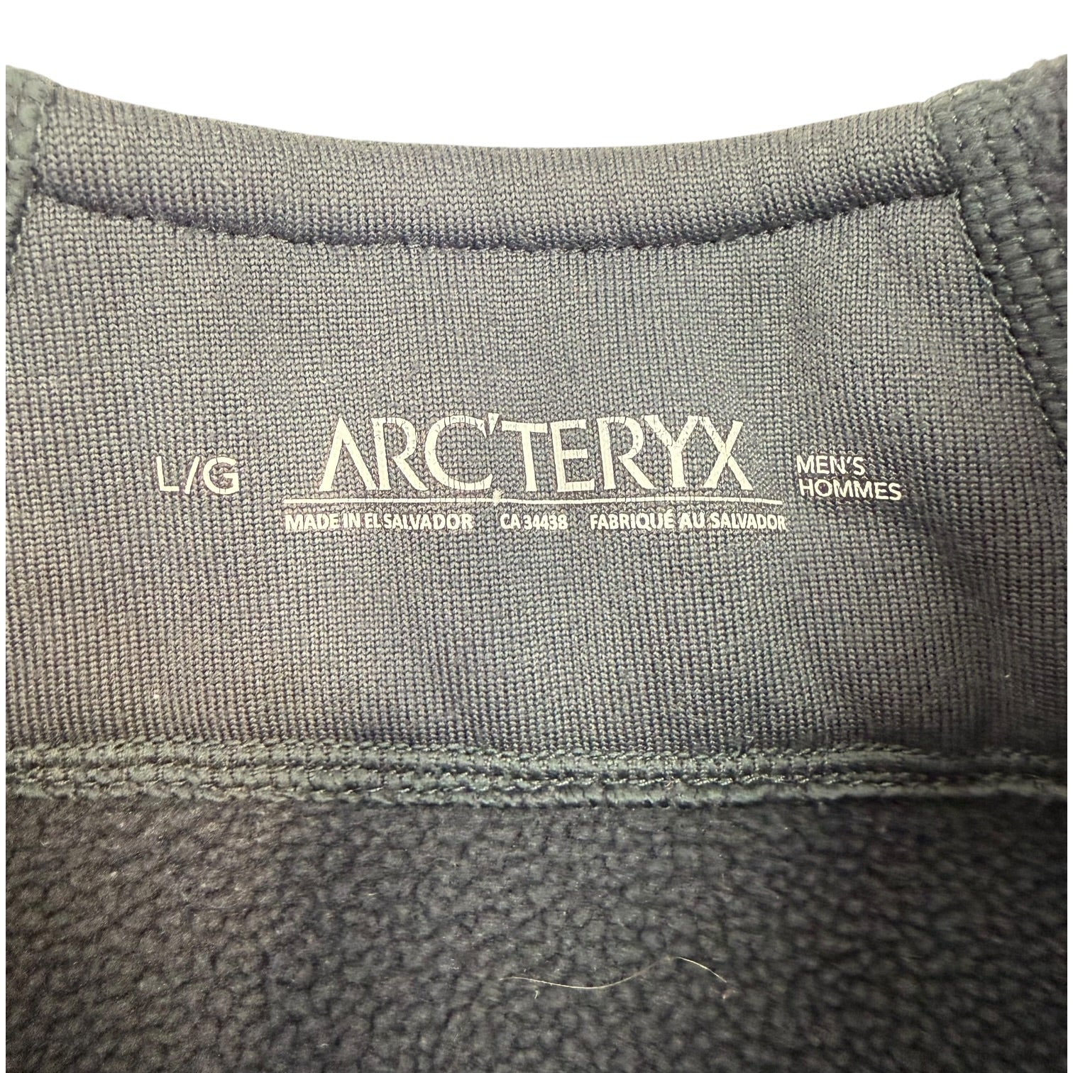 Arc’teryx Rho LT Zip Neck Sweater Grey