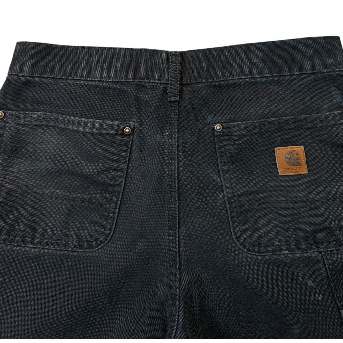 Carhartt B01 Firm Duck Double-Front Work Pants Black
