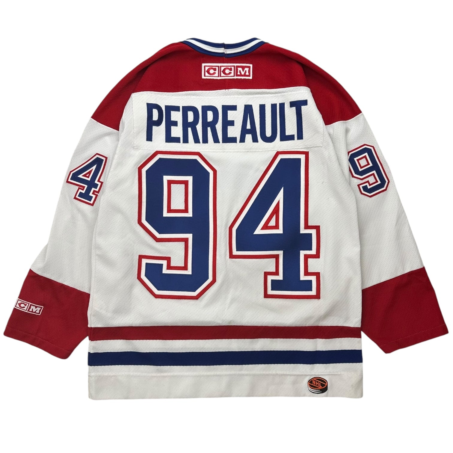 Vintage Montreal Canadiens Yanic Perreault Away Jersey