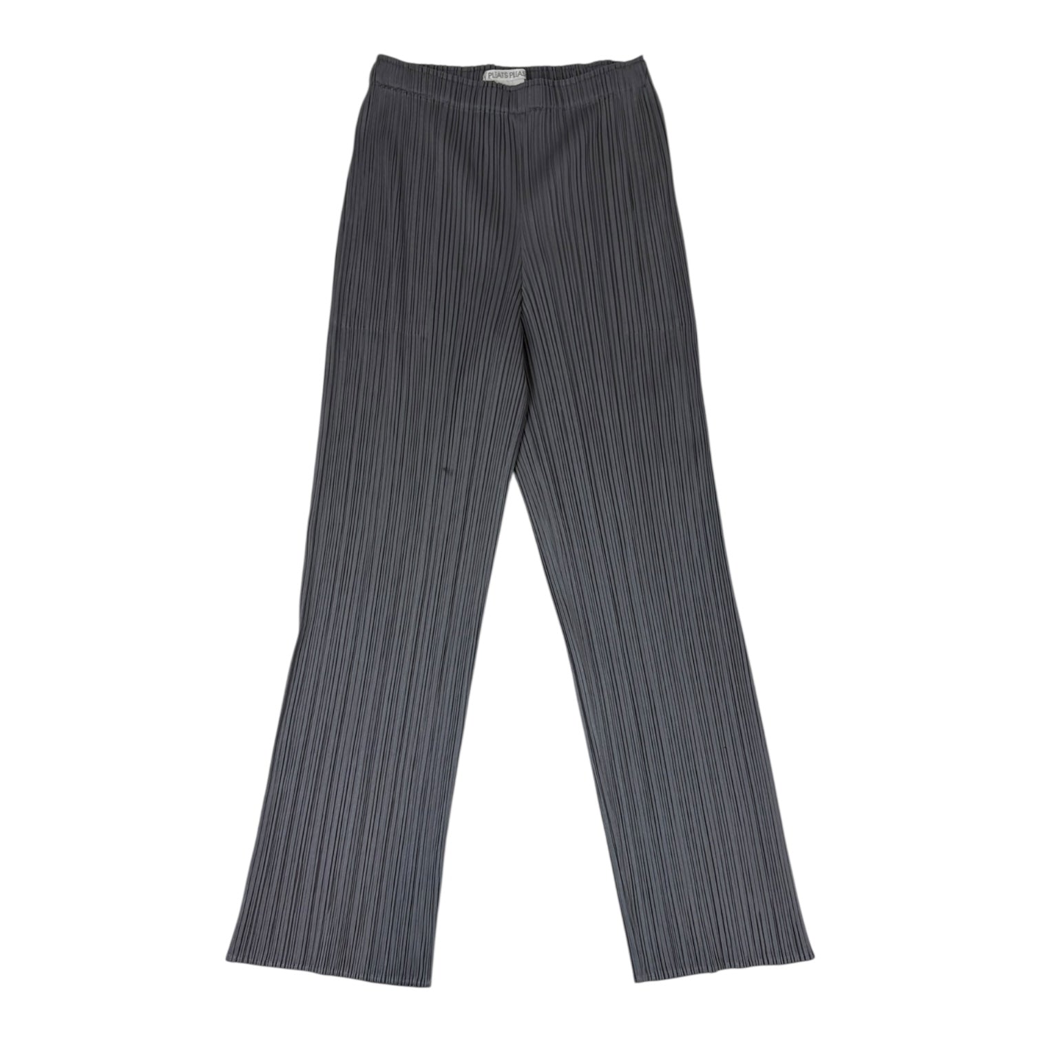 (W) Issey Miyake Pleats Please Straight-Leg Pant Charcoal