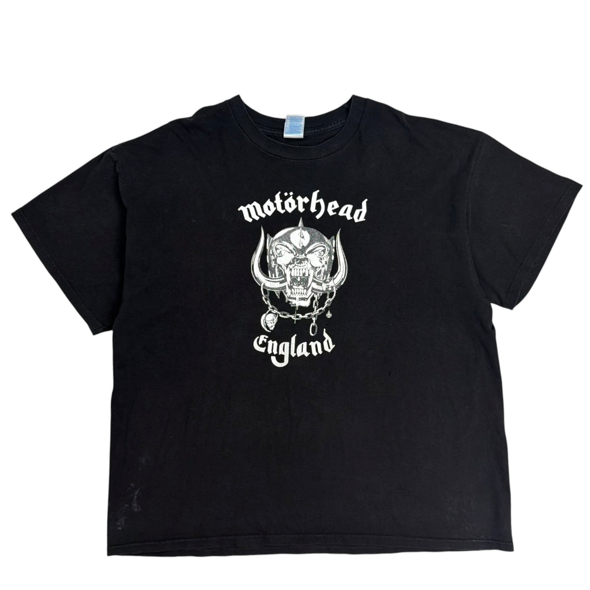 Vintage Motörhead England Snaggletooth Tee Black
