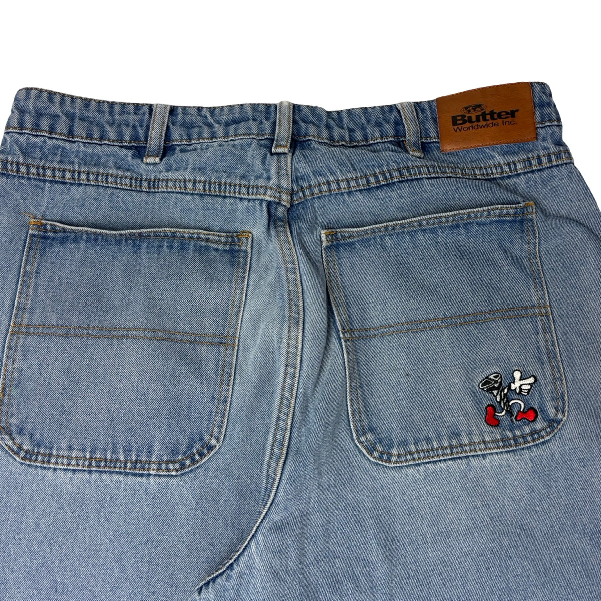 Butter Goods Screw Denim Baggy Pant Light Wash
