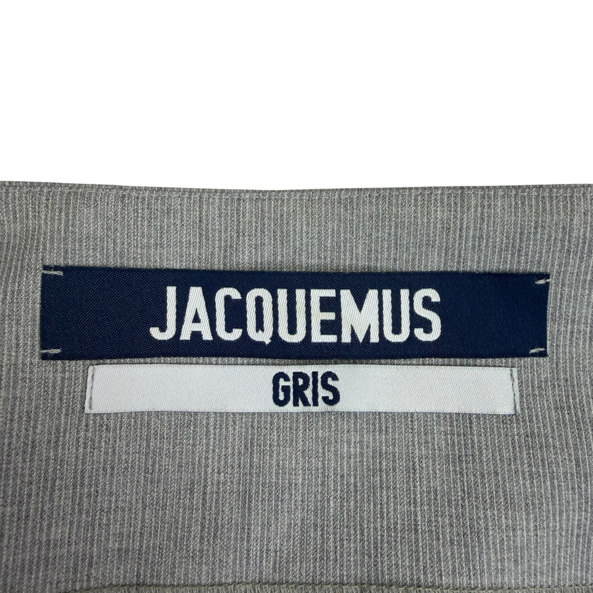 (W) Jacquemus Mid Length Sports Bra Dress Grey