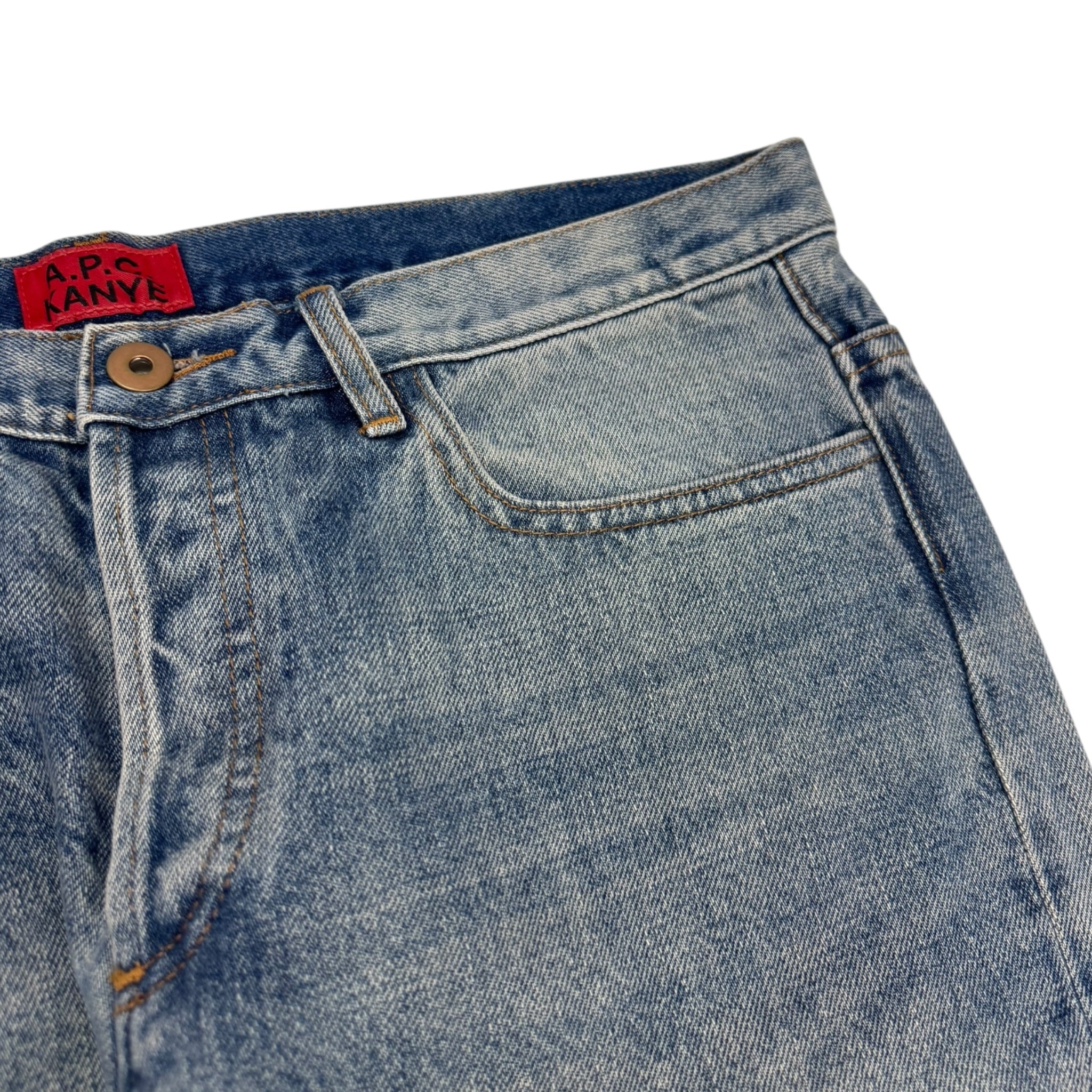 A.P.C. X Kanye West Denim Light Wash