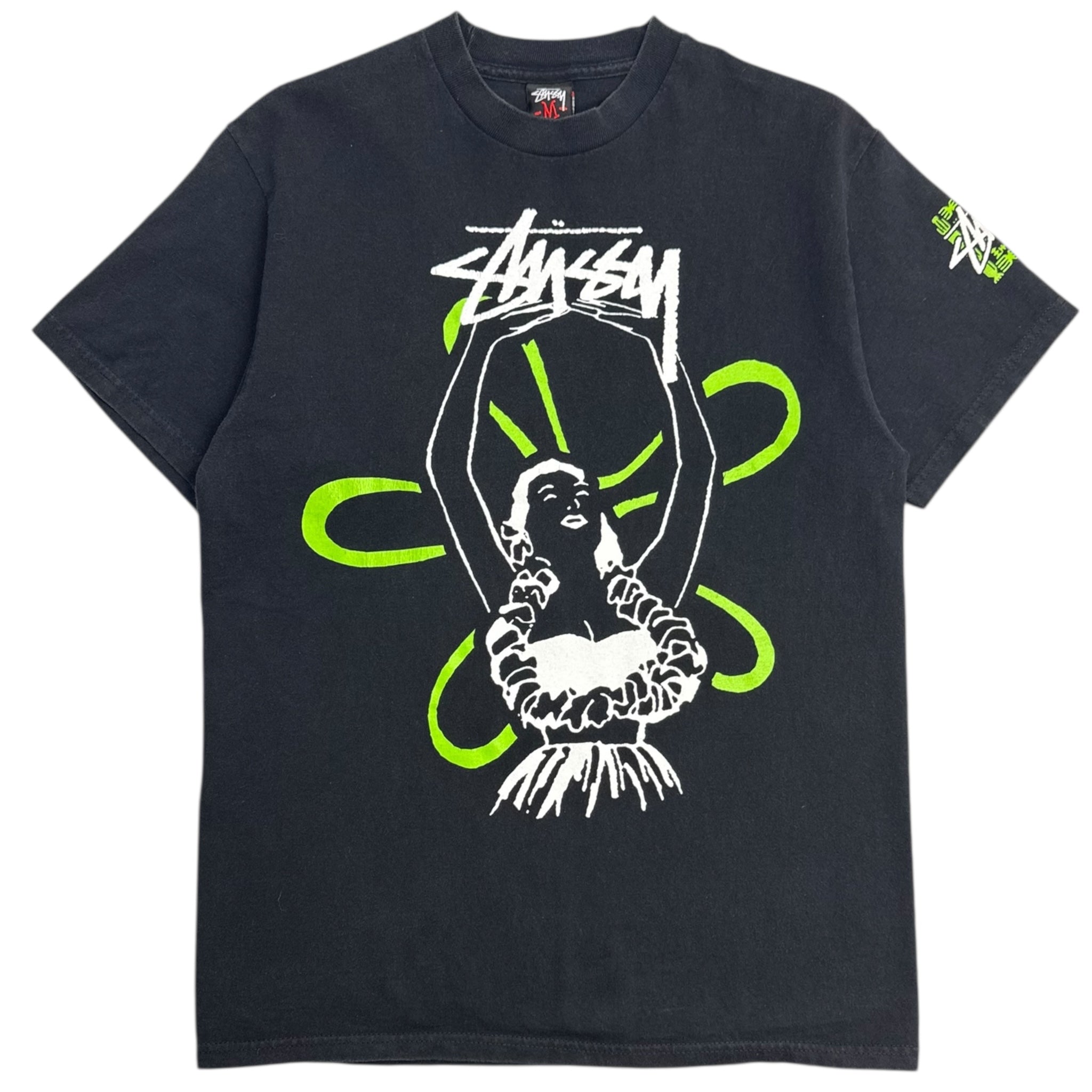 Y2K Stussy Aloha Hula Girl T-Shirt