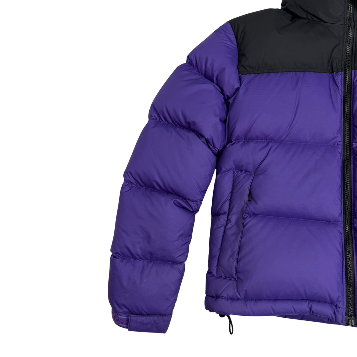 (W) The North Face Nuptse 700 Jacket Purple