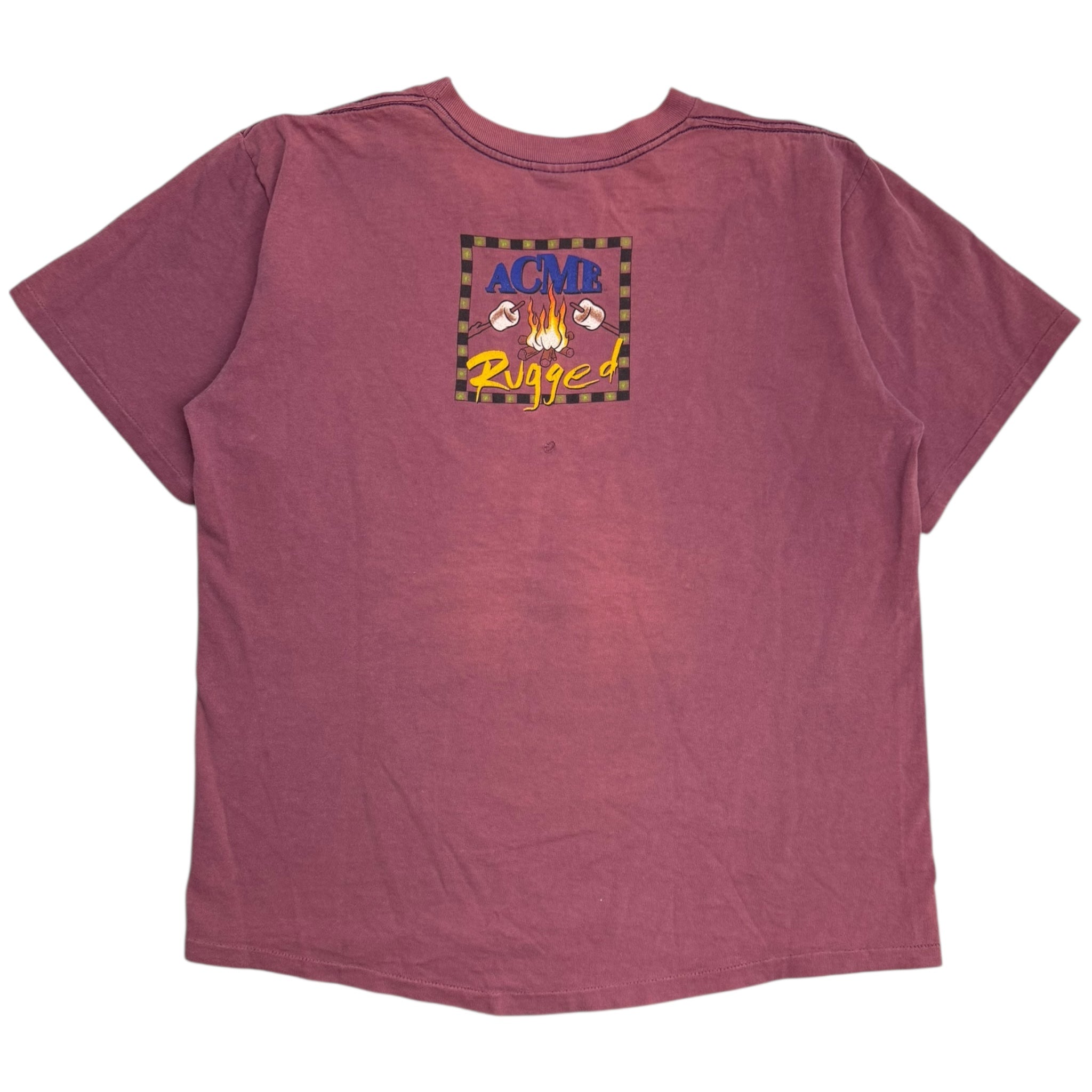 1994 Looney Tunes ‘ACME Rugged’ Campfire Scene T-Shirt
