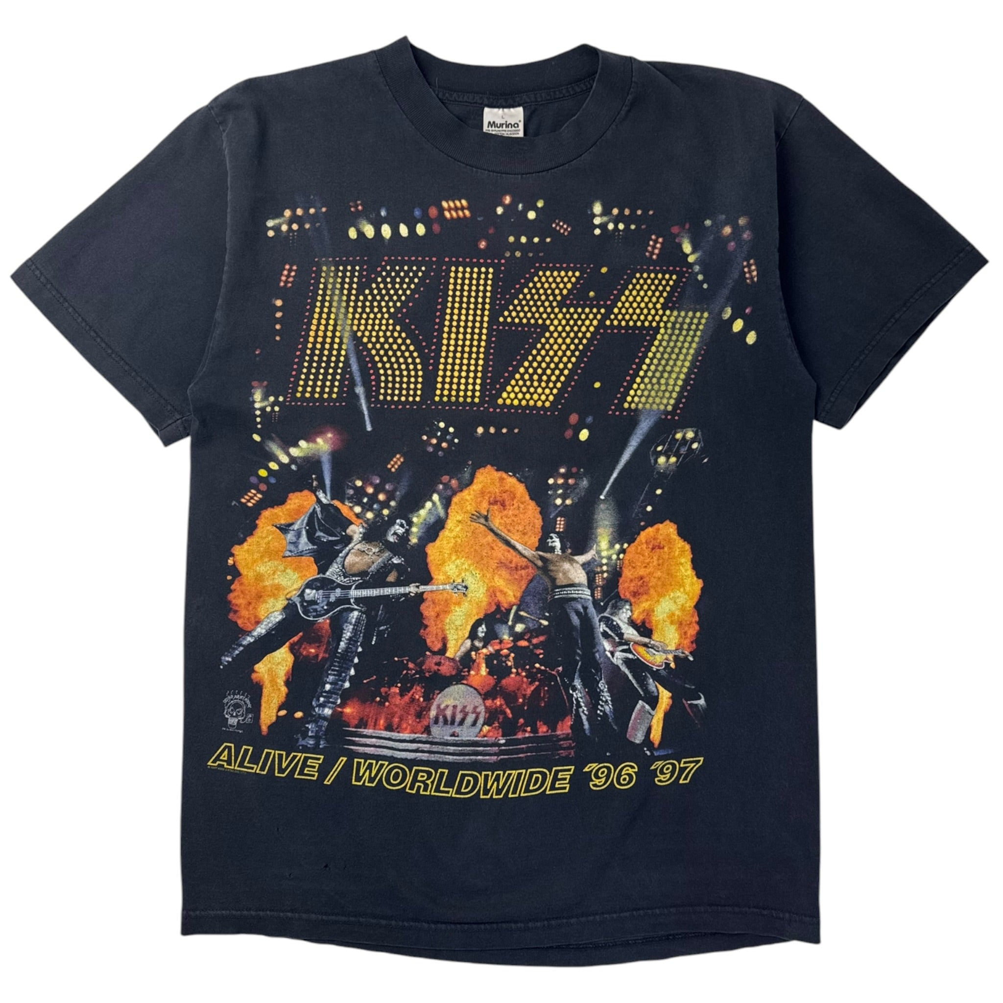 1997 Kiss “Alive Worldwide" Tour  T-Shirt