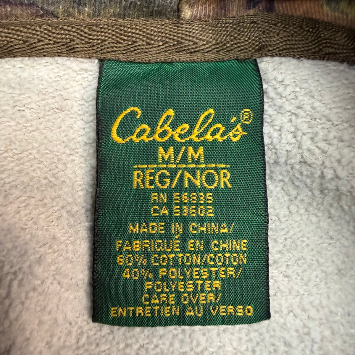 Vintage RealTree Zip Up Hoodie Camo