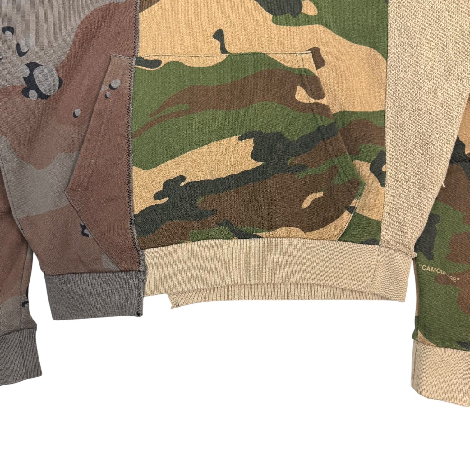 Off-White Arrows Hoodie Multicolour Camo