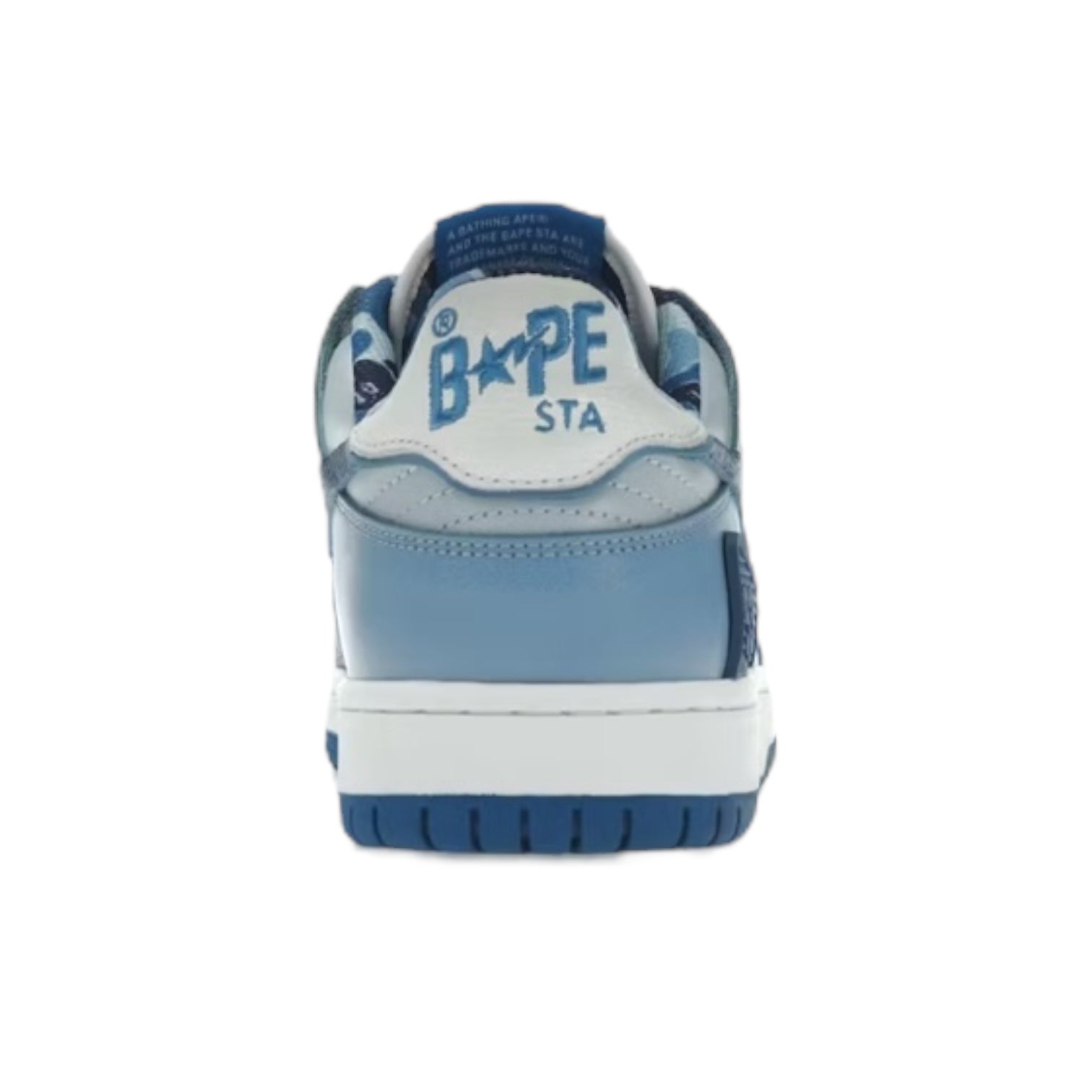 A Bathing Ape Bape Sk8 Sta ABC Camo Blue