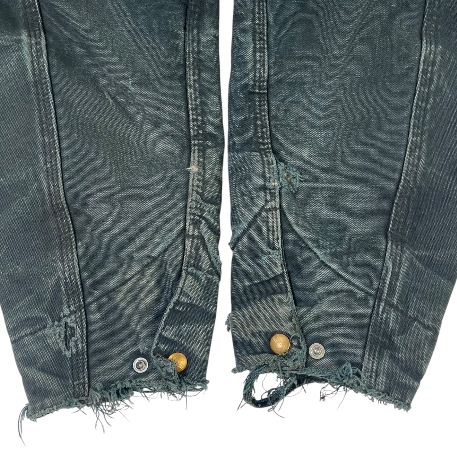Vintage Distressed Carhartt Detroit Jacket Black
