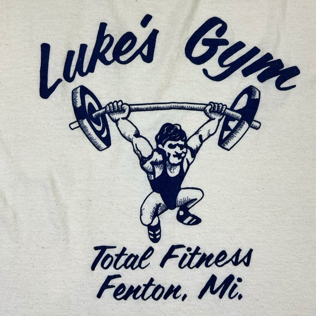 Vintage Jerzees Luke’s Gym Total Fitness T-Shirt