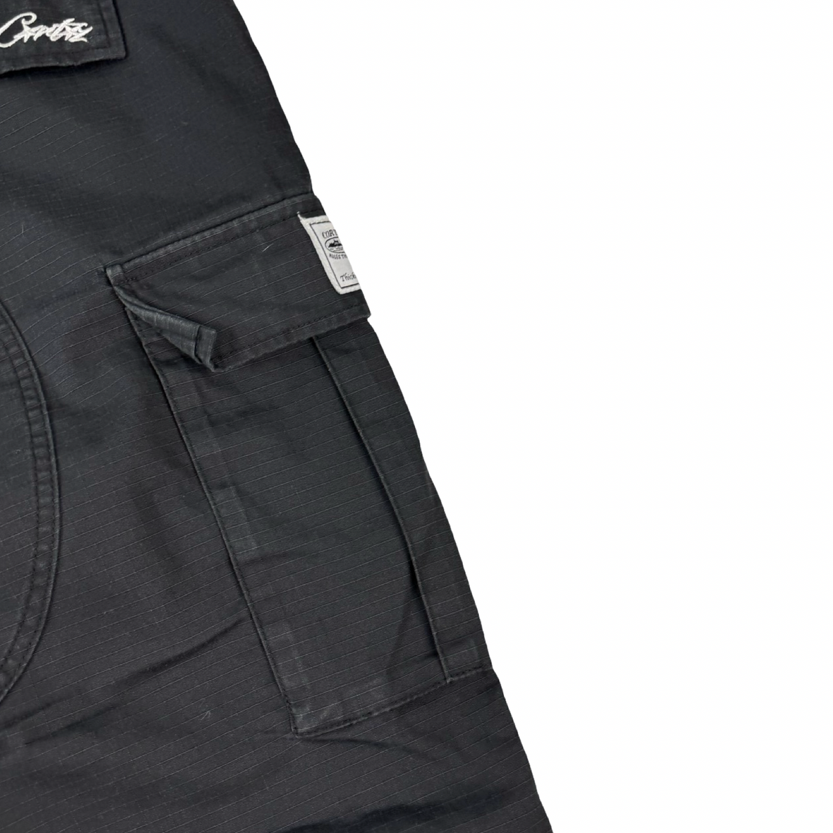 Corteiz Guerillaz Cargo Pants Black