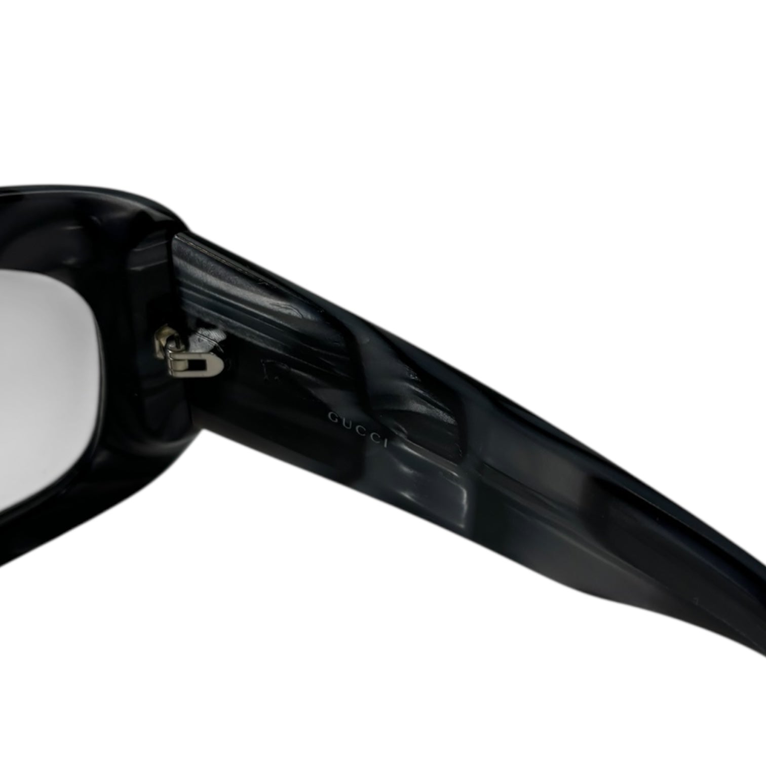 Gucci Rhinestone GG Black Marble Sunglasses