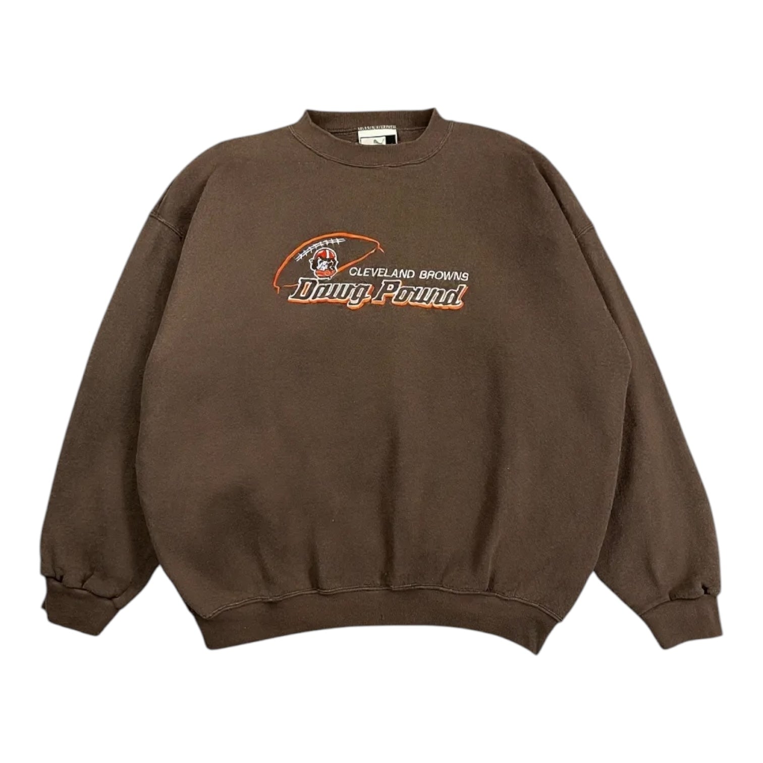 Vintage Cleveland Browns Dawg Pound Crewneck Brown