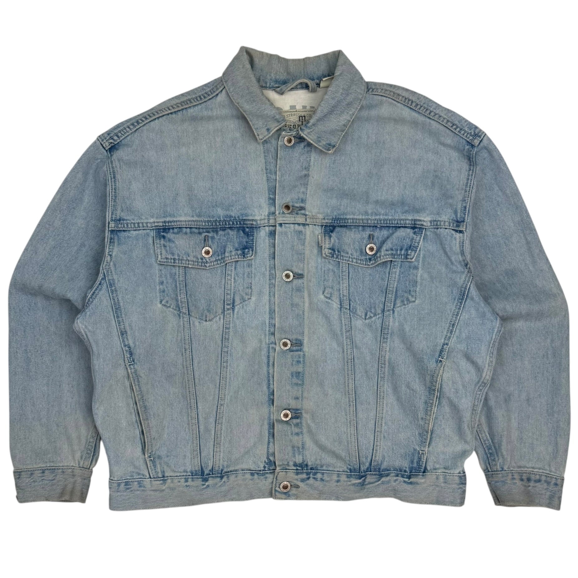Vintage Levi’s Silver Tab Light Wash Denim Jacket Blue