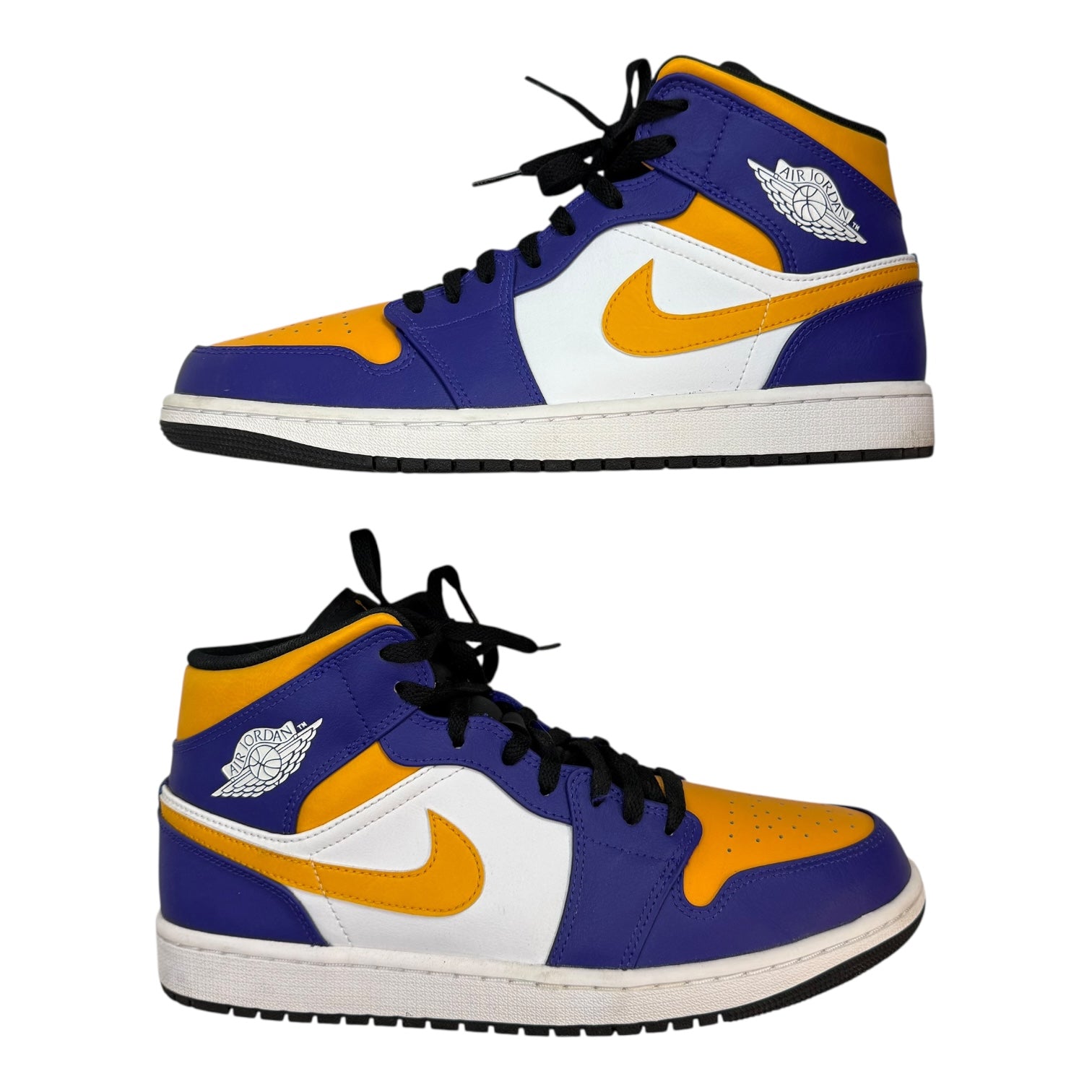 Jordan 1 Mid Lakers (Used)
