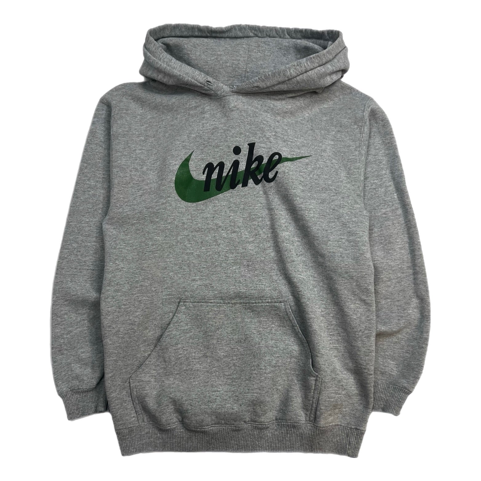 Vintage Nike Script Hoodie Grey