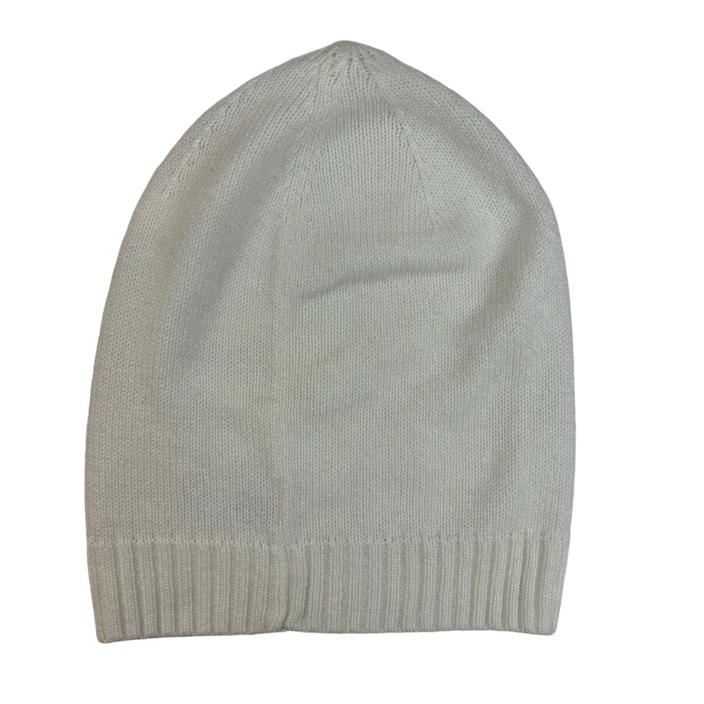 Diesel Mohawk Logo Beanie White