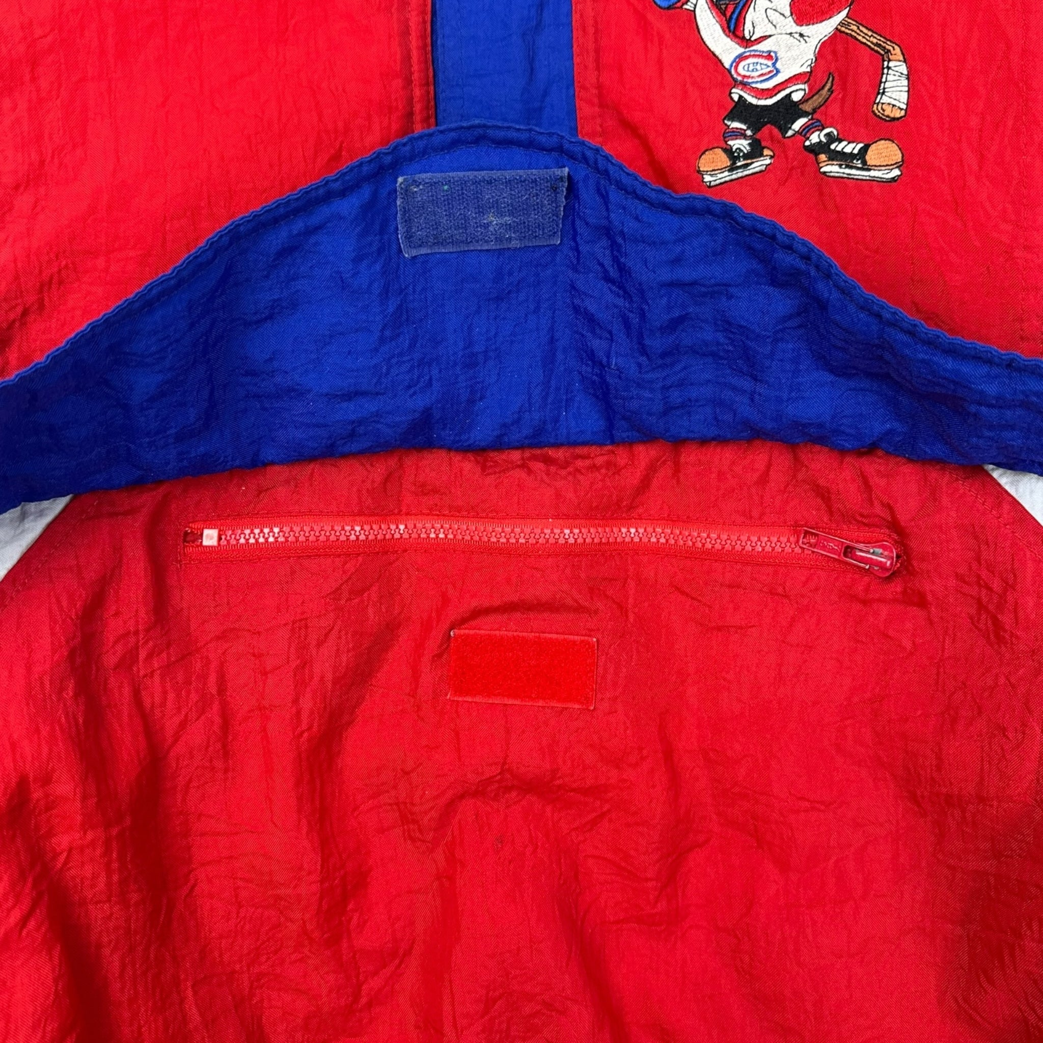 Vintage Taz Looney Tunes NHL Canadiens Jacket