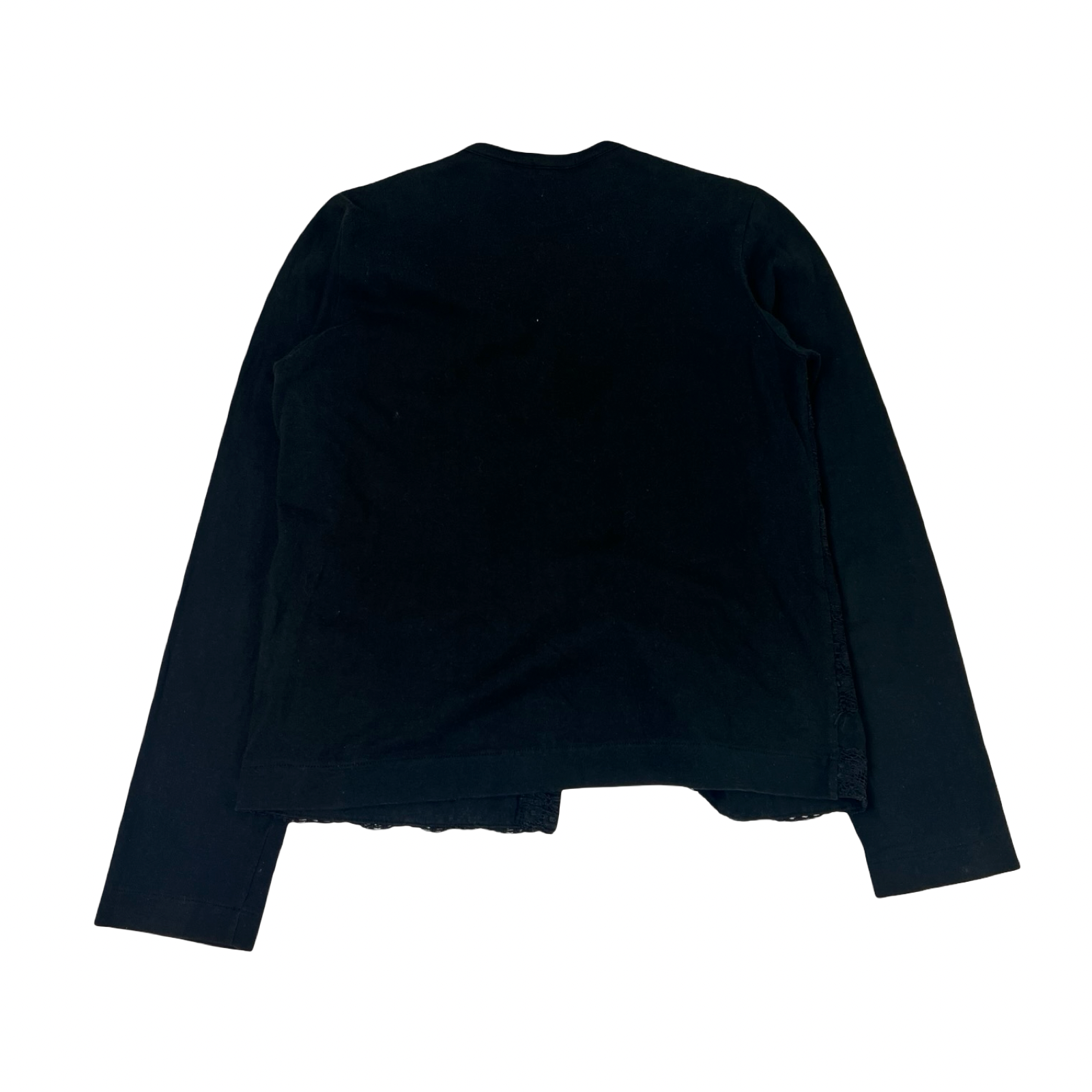 (W) Vintage Tricot COMME des GARÇONS Lace Panel Knit Cardigan