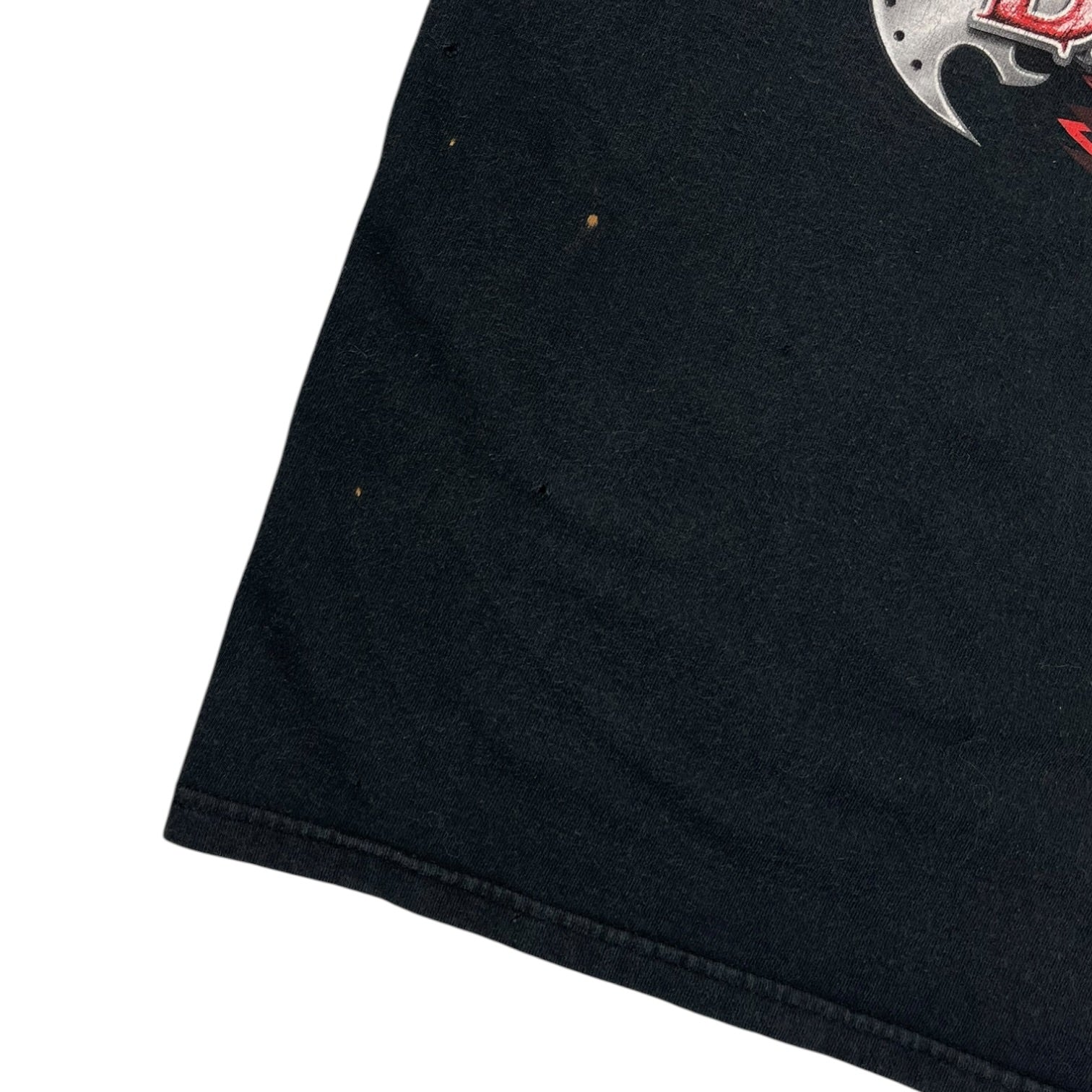 2000 Disturbed T-Shirt Washed Black