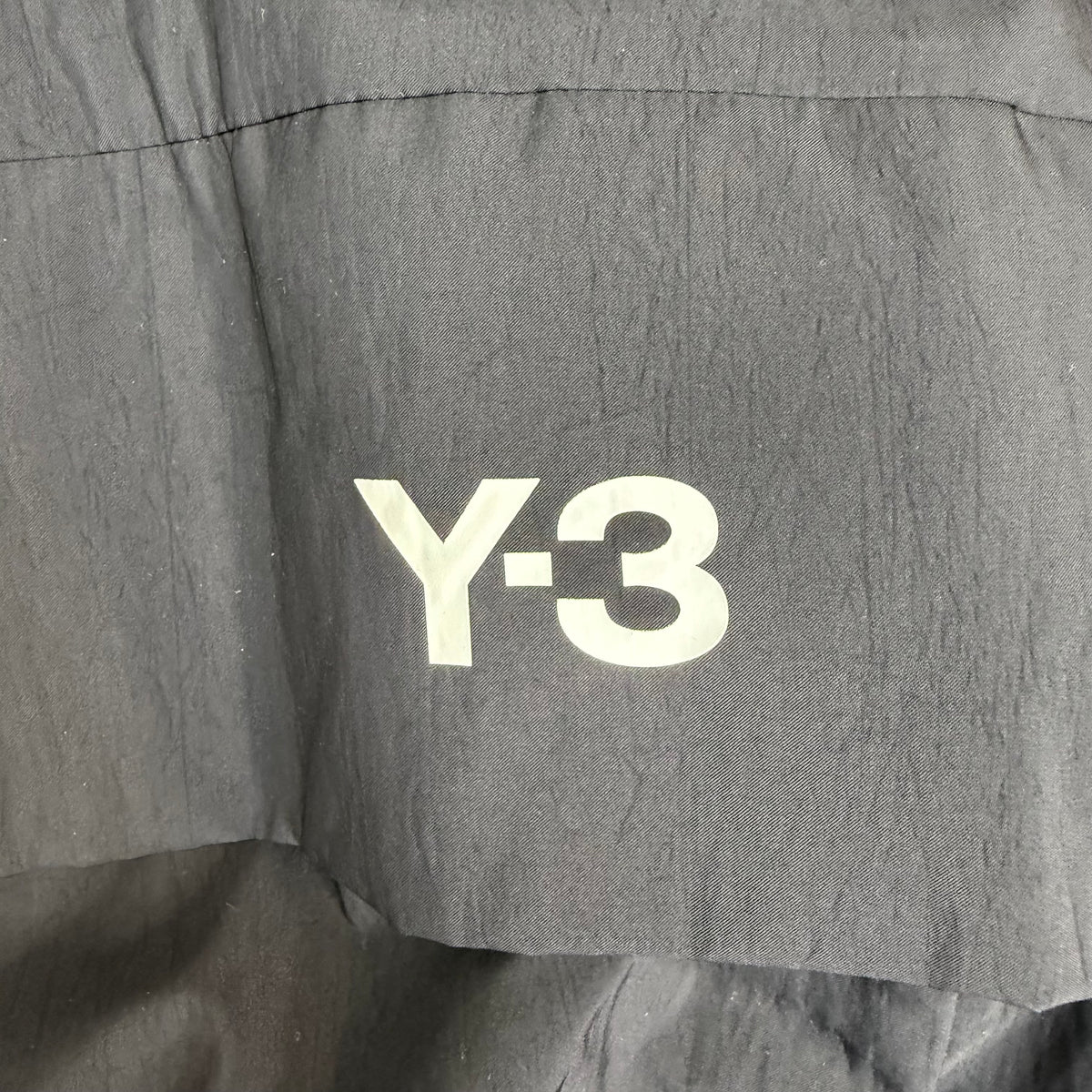 Adidas Y-3 3 Stripes Nylon Shell 1/2 Zip Jacket Black