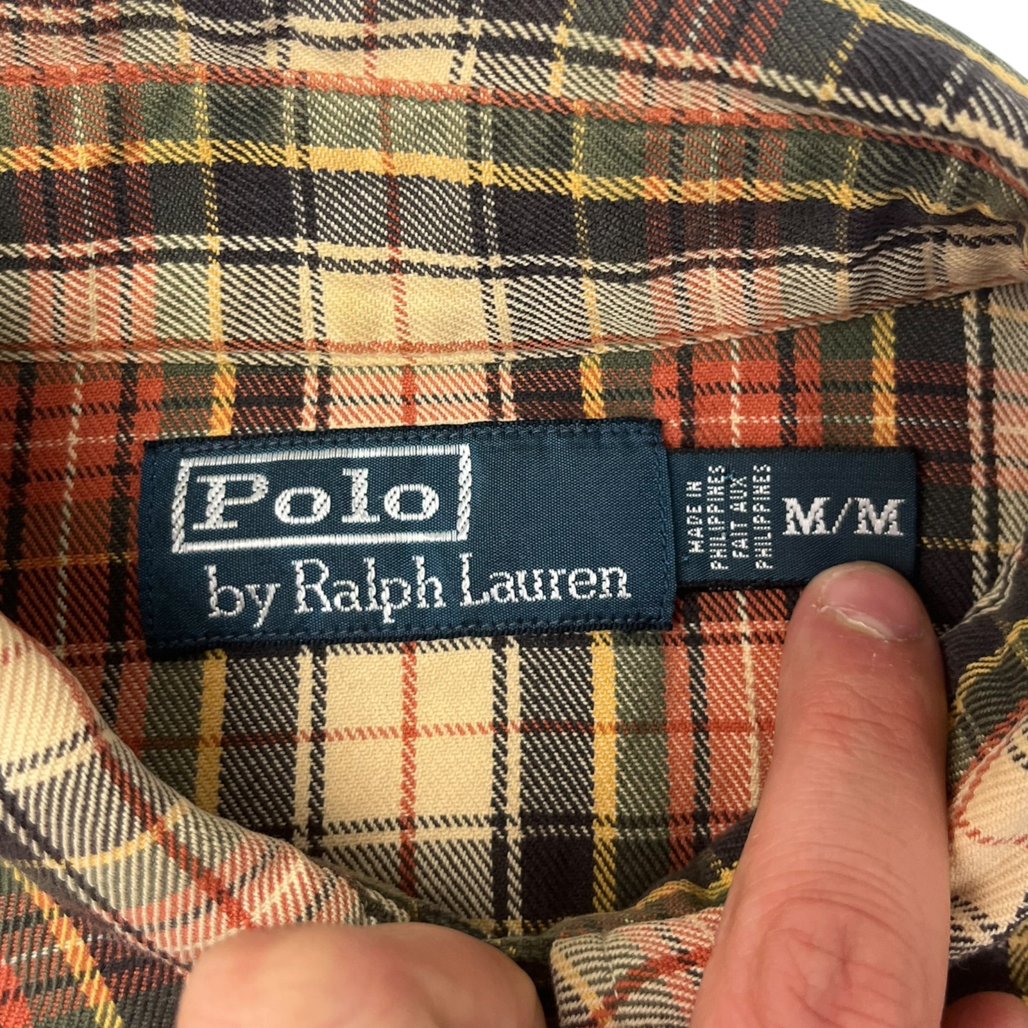 Polo Ralph Lauren Western Button Up Autumn Orange