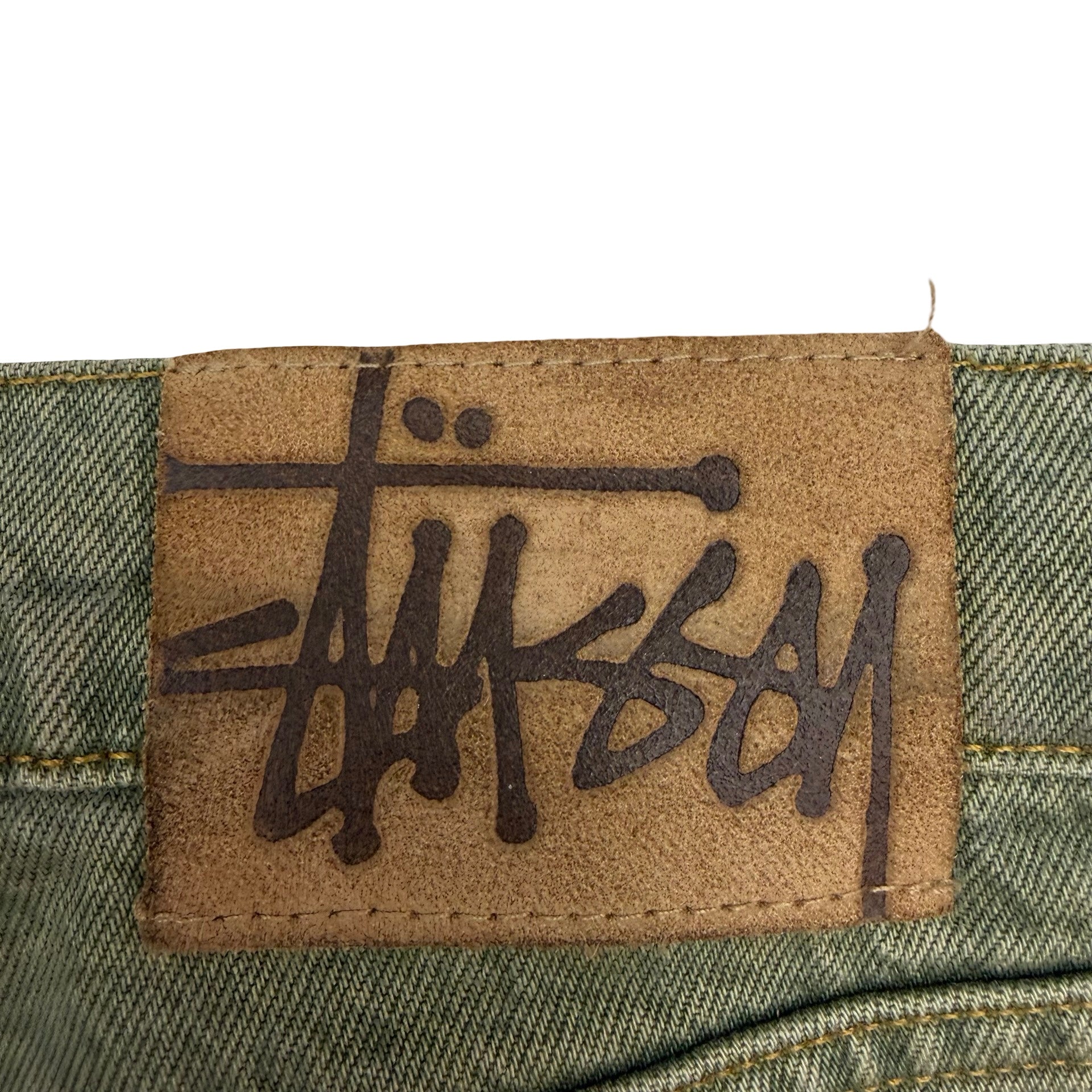 Stussy Big Ol’ Denim Jean Faded Army Green