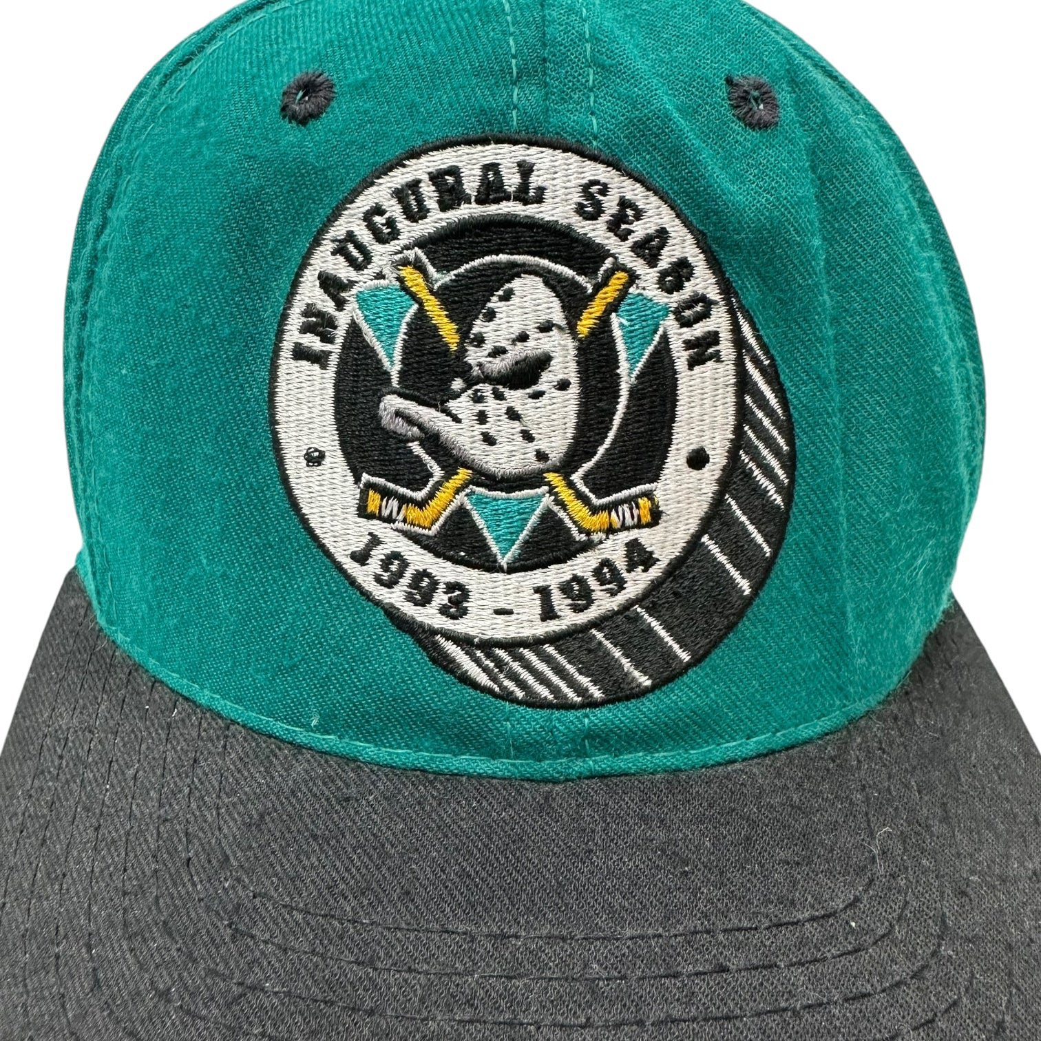 1993 Anaheim Might Ducks Inaugural Season Hat