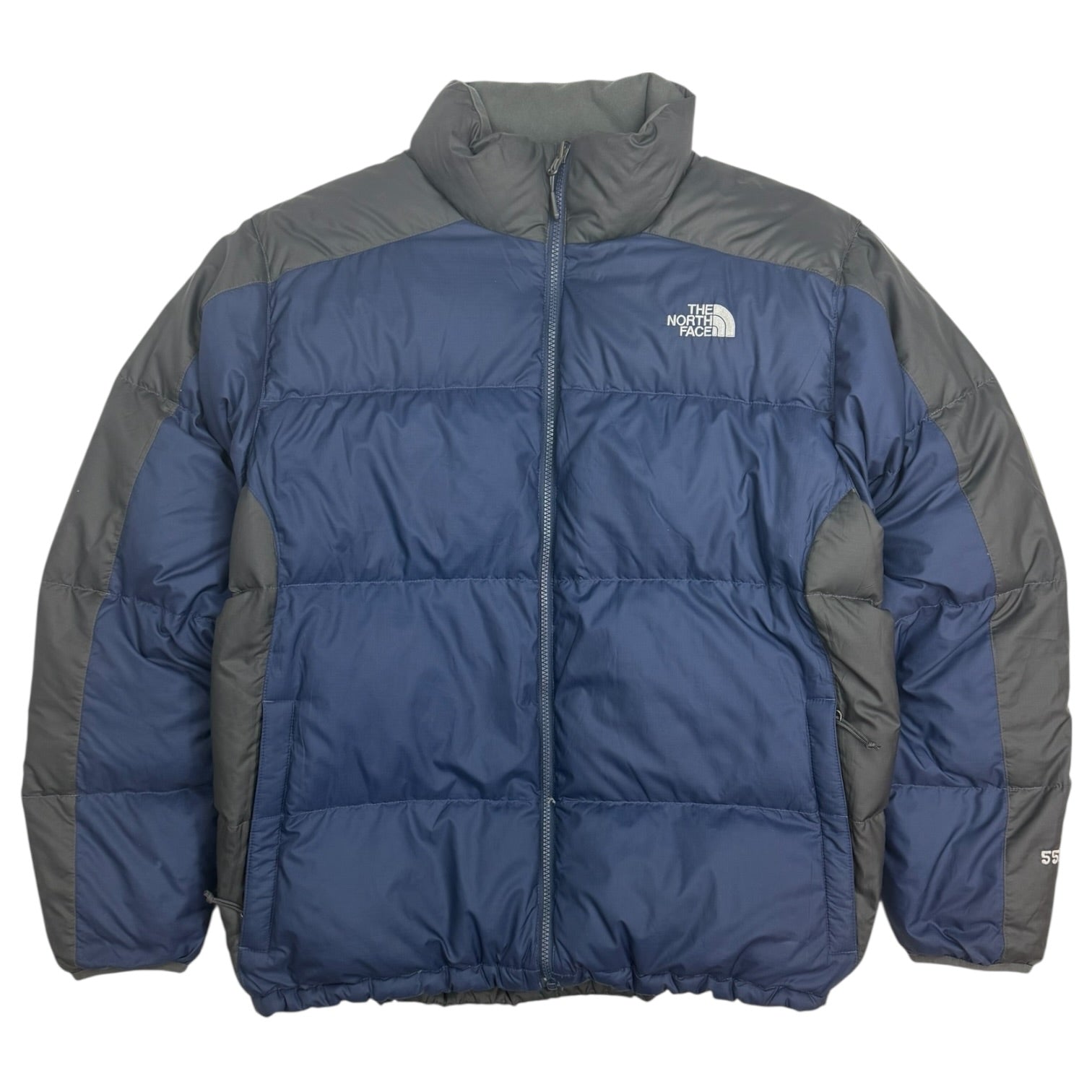 Vintage The North Face 550 Fill Nuptse Jacket Navy