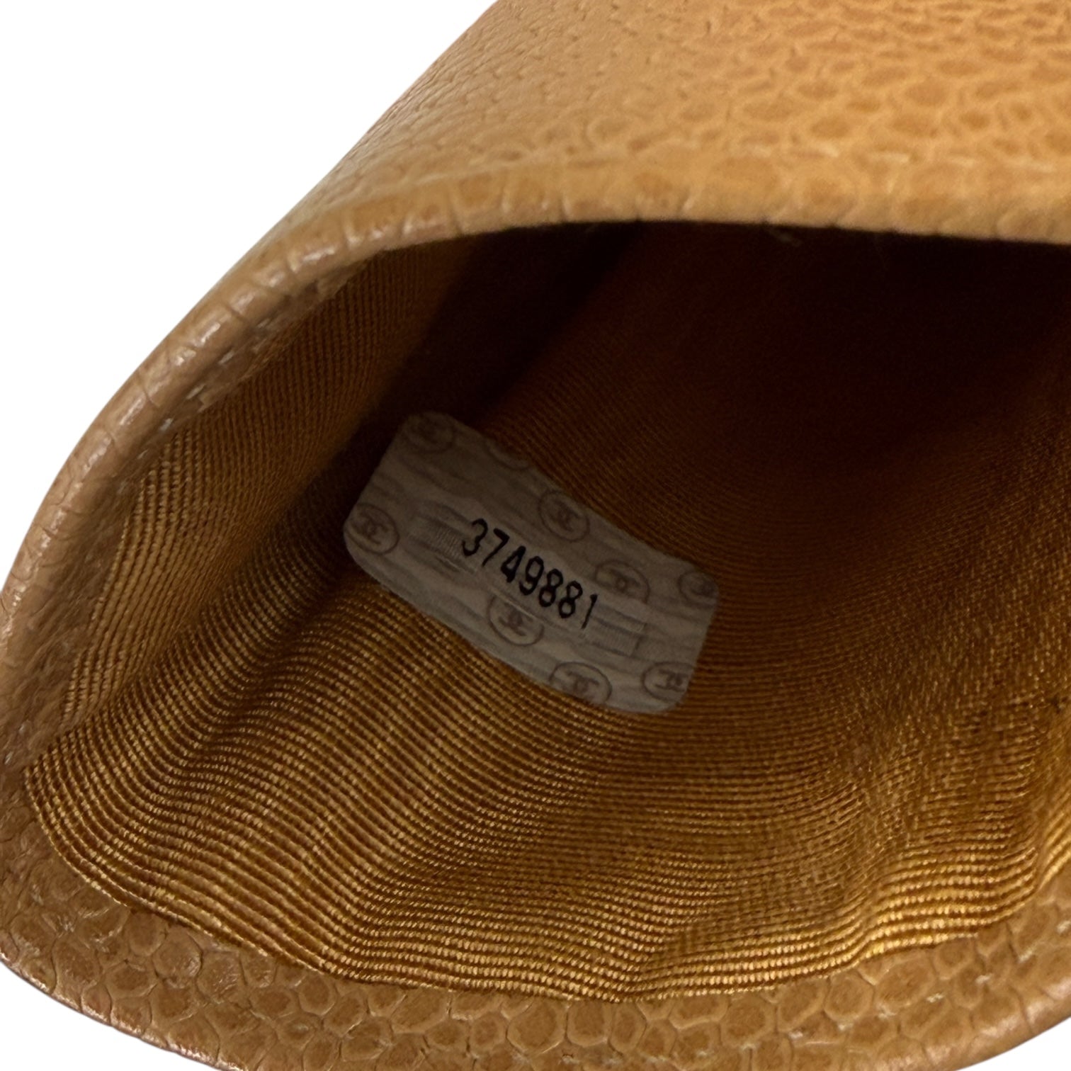 Chanel Leather Sunglasses Case Brown