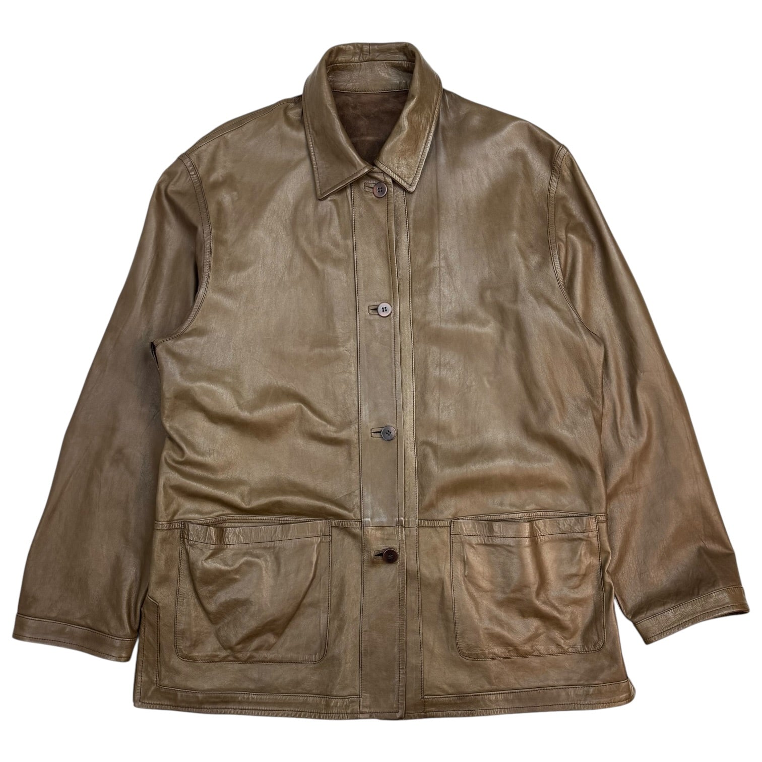 Vintage Women's Casini Firenze Reversible Leather/Suede Jacket