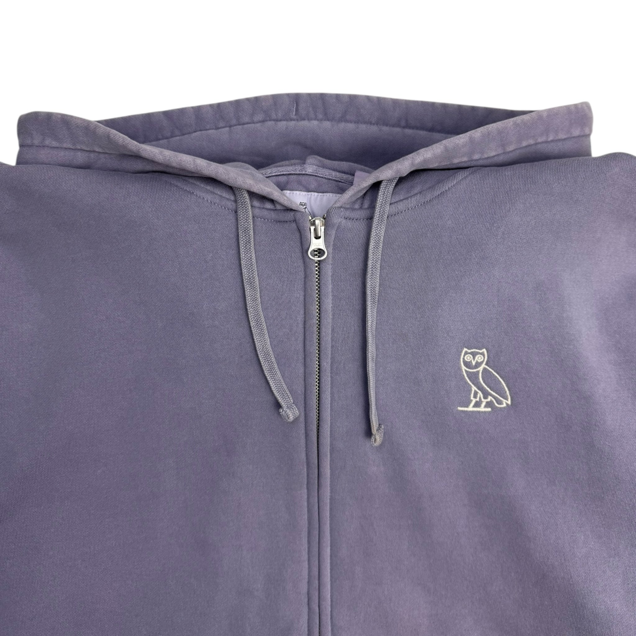 OVO Zip Up Hoodie Purple