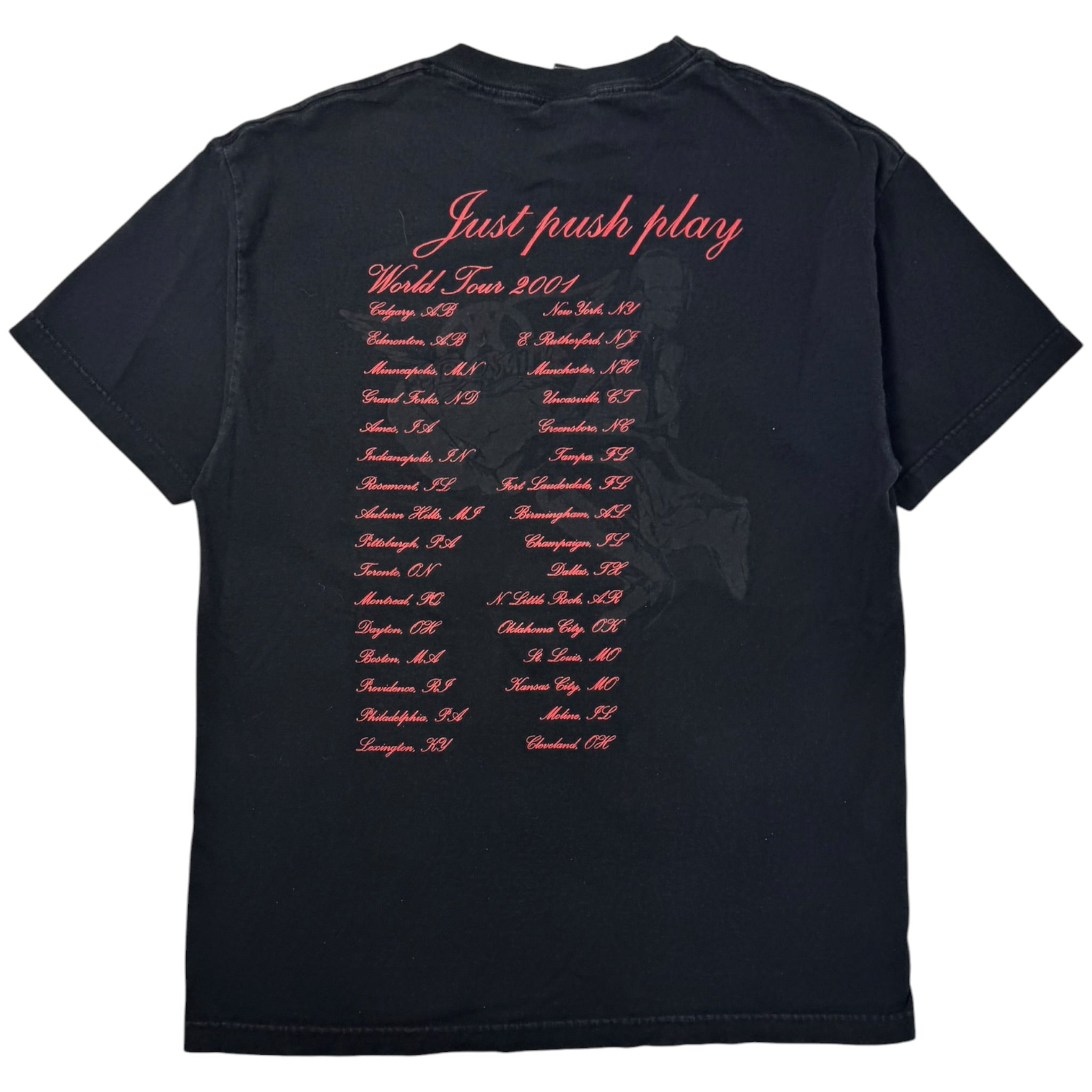 2001 Aerosmith ‘Just Push Play’ T-Shirt